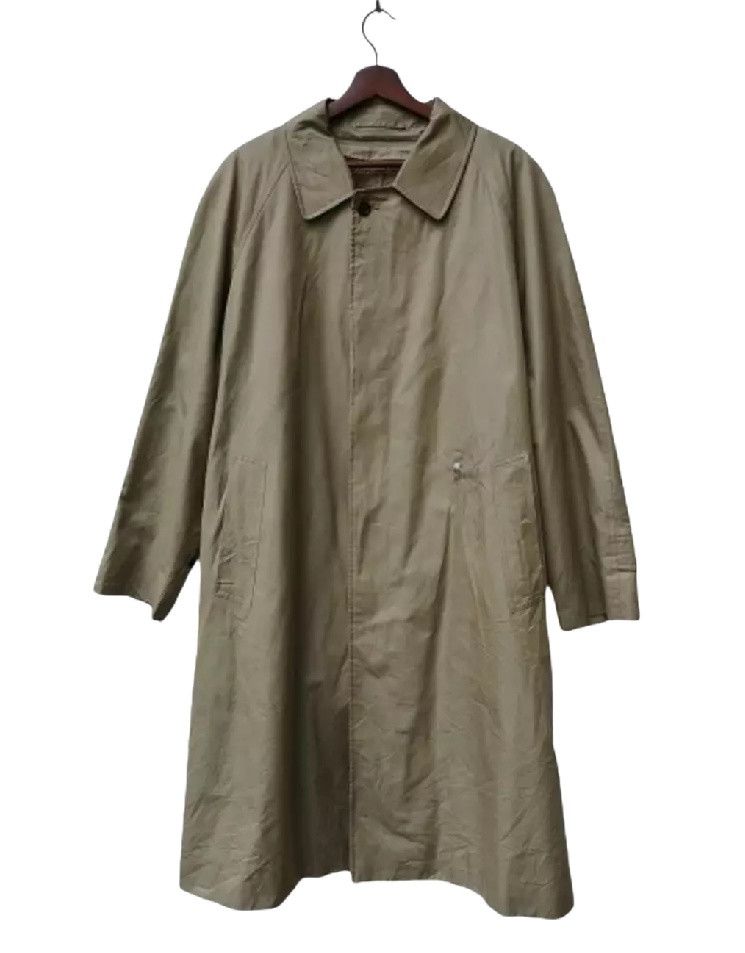 Burberry Vintage Burberry Nova Check Long Coat Jacket Size US L / EU 52-54 / 3 - 1 Thumbnail