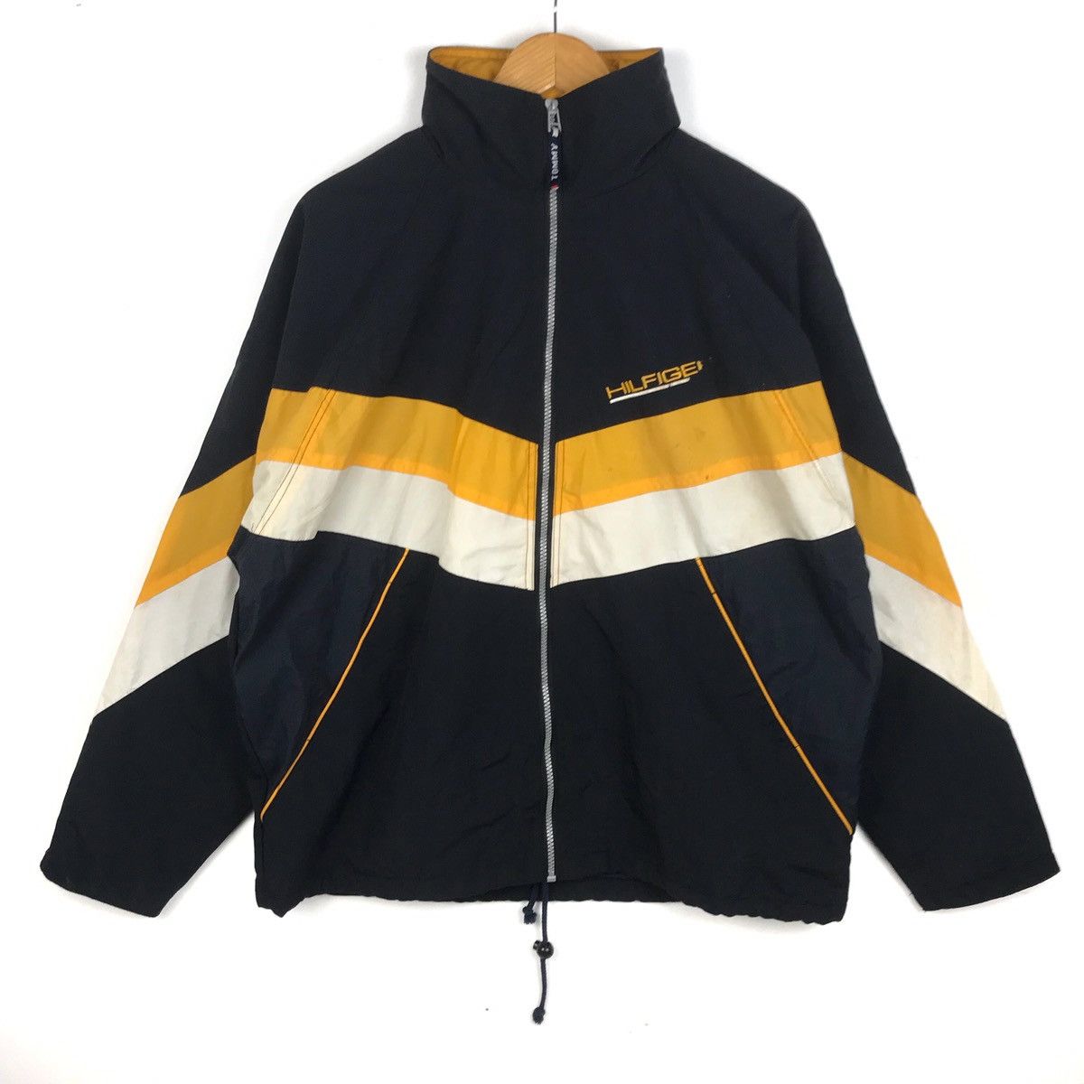 Tommy Hilfiger × Vintage Vintage 90s TOMMY HILFIGER Star With Big Logo Size US M / EU 48-50 / 2 - 2 Thumbnail