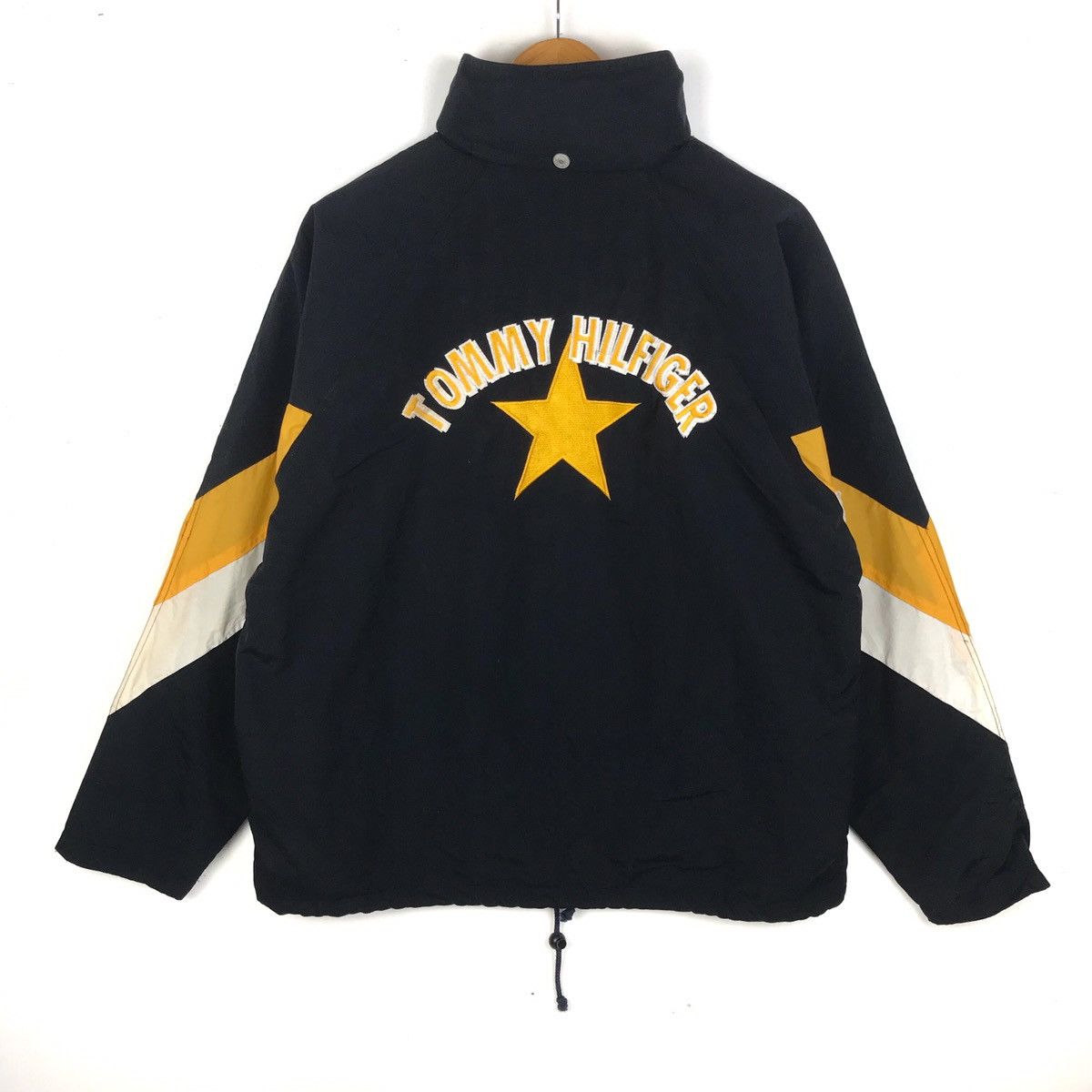 Tommy Hilfiger × Vintage Vintage 90s TOMMY HILFIGER Star With Big Logo Size US M / EU 48-50 / 2 - 1 Thumbnail
