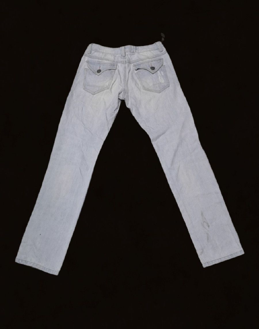 14th Addiction Japanese Brand Ryu Ryu Distressed Denim Size US 36 / EU 52 - 2 Thumbnail