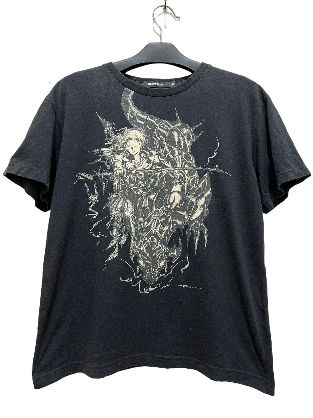 Vintage Yoshitaka Amano Final Fantasy Creative Award Tee