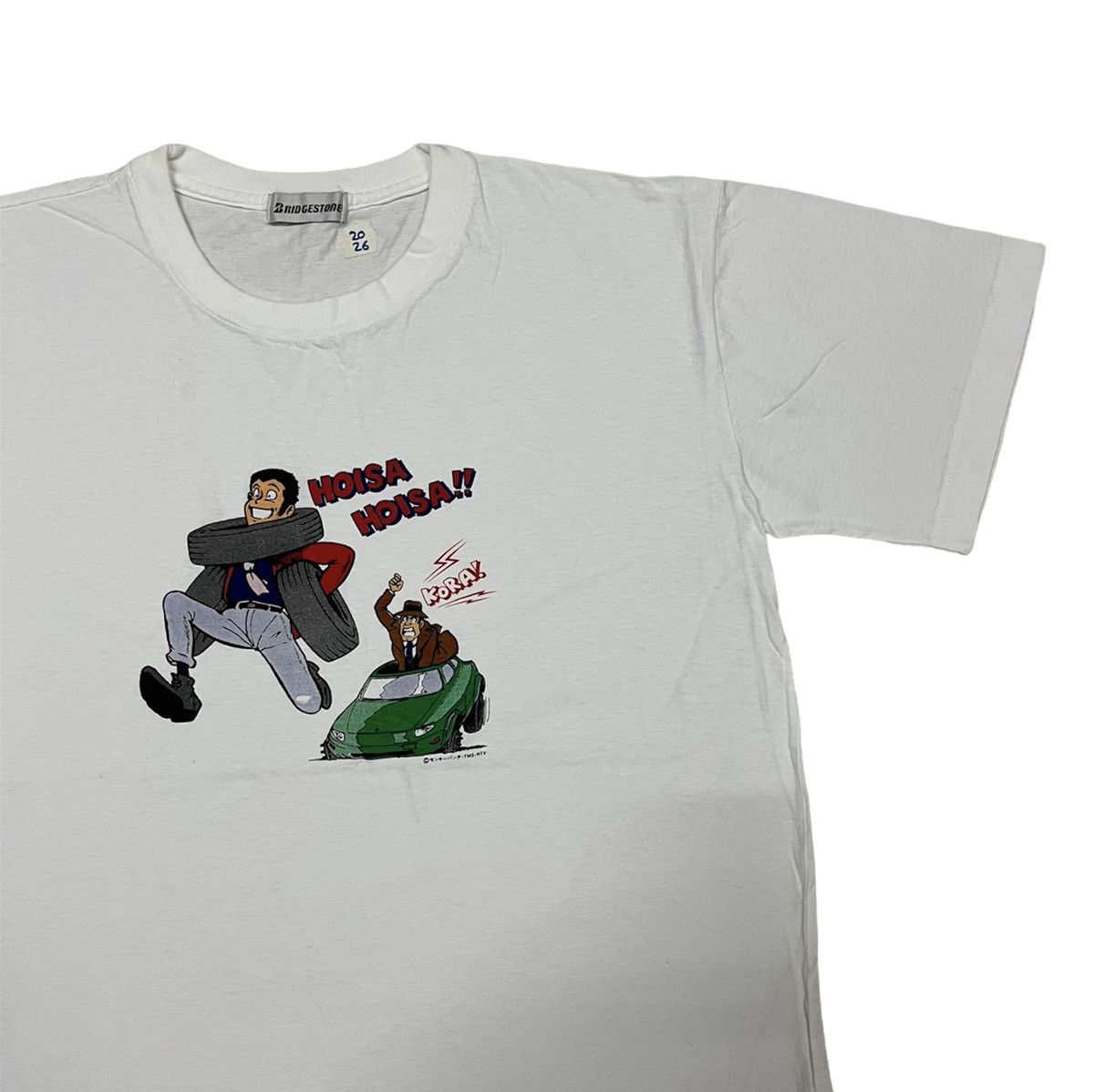 Anime × Cartoon Network × Vintage Vintage 90s Lupin Anime Manga Series Bridgestone Promo Size US M / EU 48-50 / 2 - 3 Thumbnail