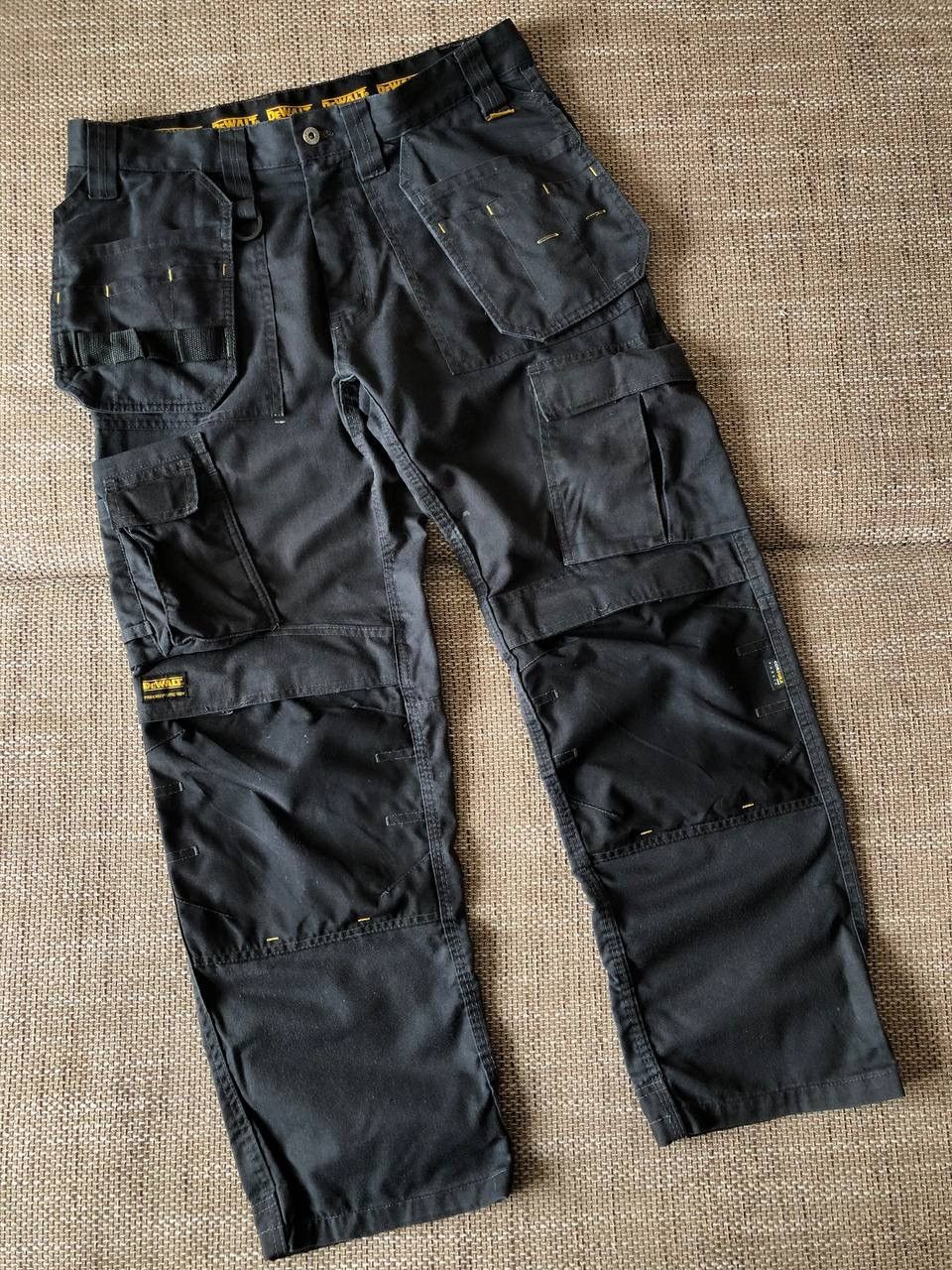 DeWALT Cordura Pro Knee Protection Workwear Pants Vintage