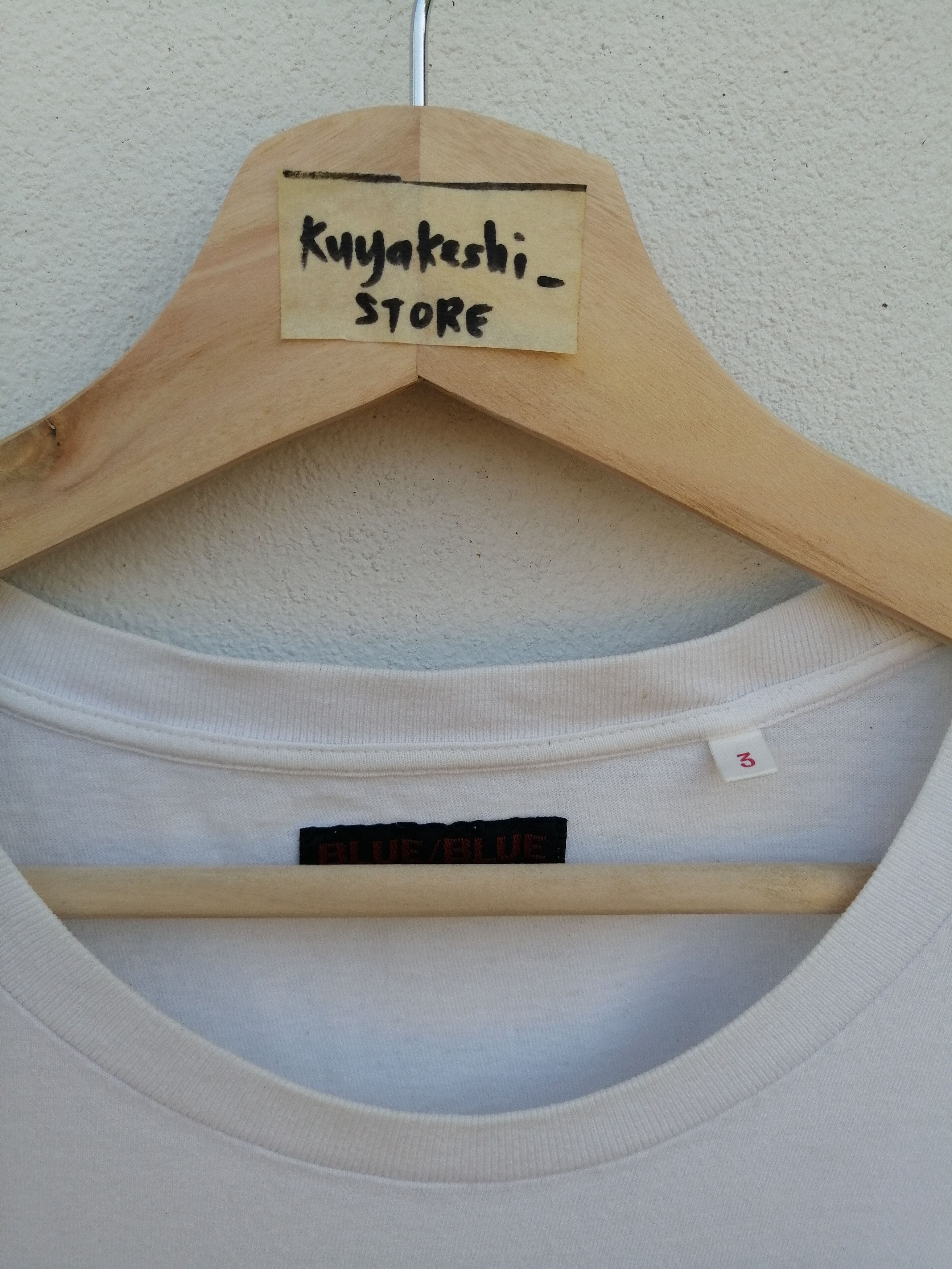 Blue Blue Japan × Vintage Vintage Tee Shirt Blue-Blue Japan Size US M / EU 48-50 / 2 - 3 Thumbnail