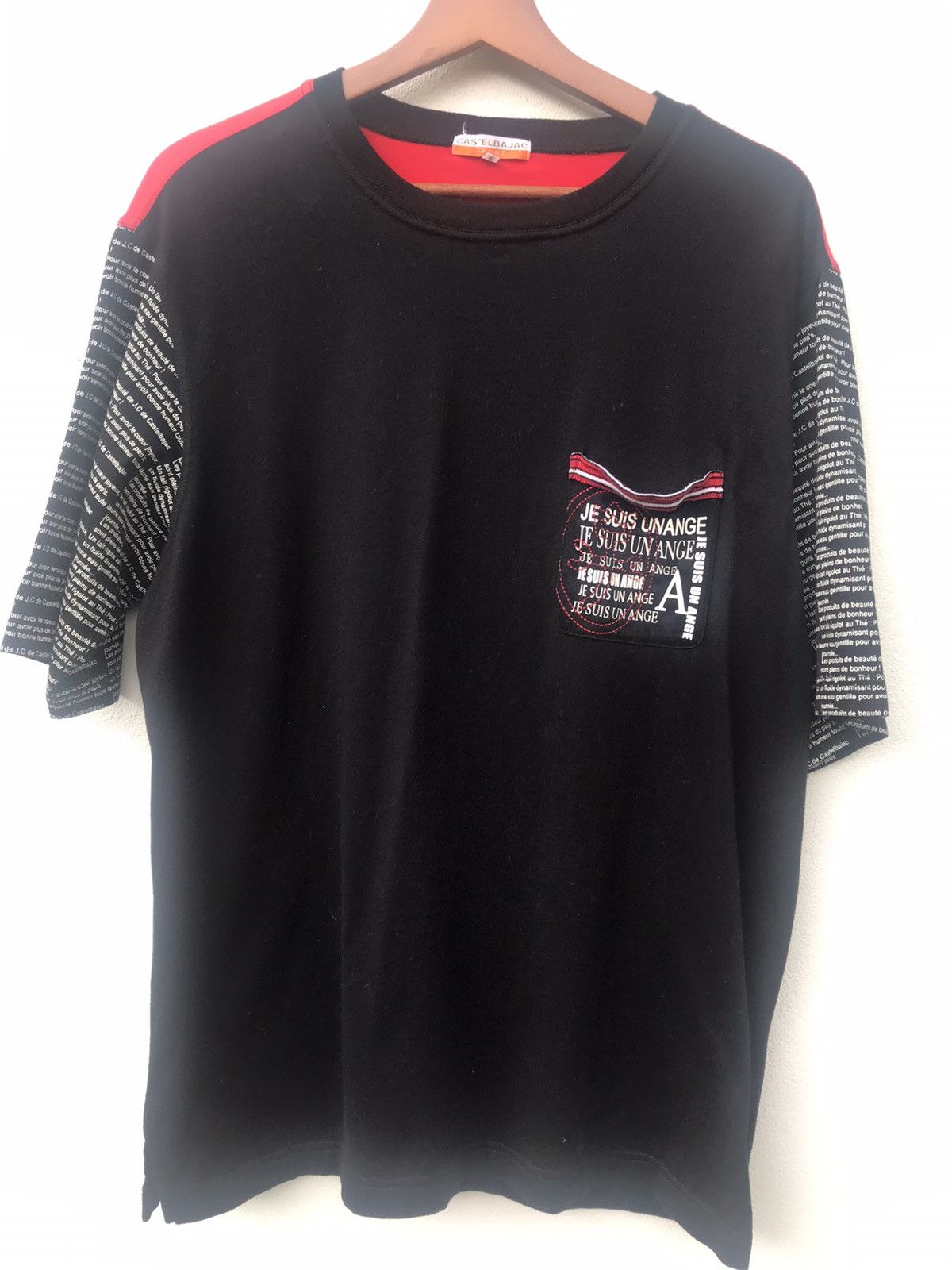 Jean Charles De Castelbajac Castelbajac Je Suis Un Ange Shirt Size US L / EU 52-54 / 3 - 1 Thumbnail