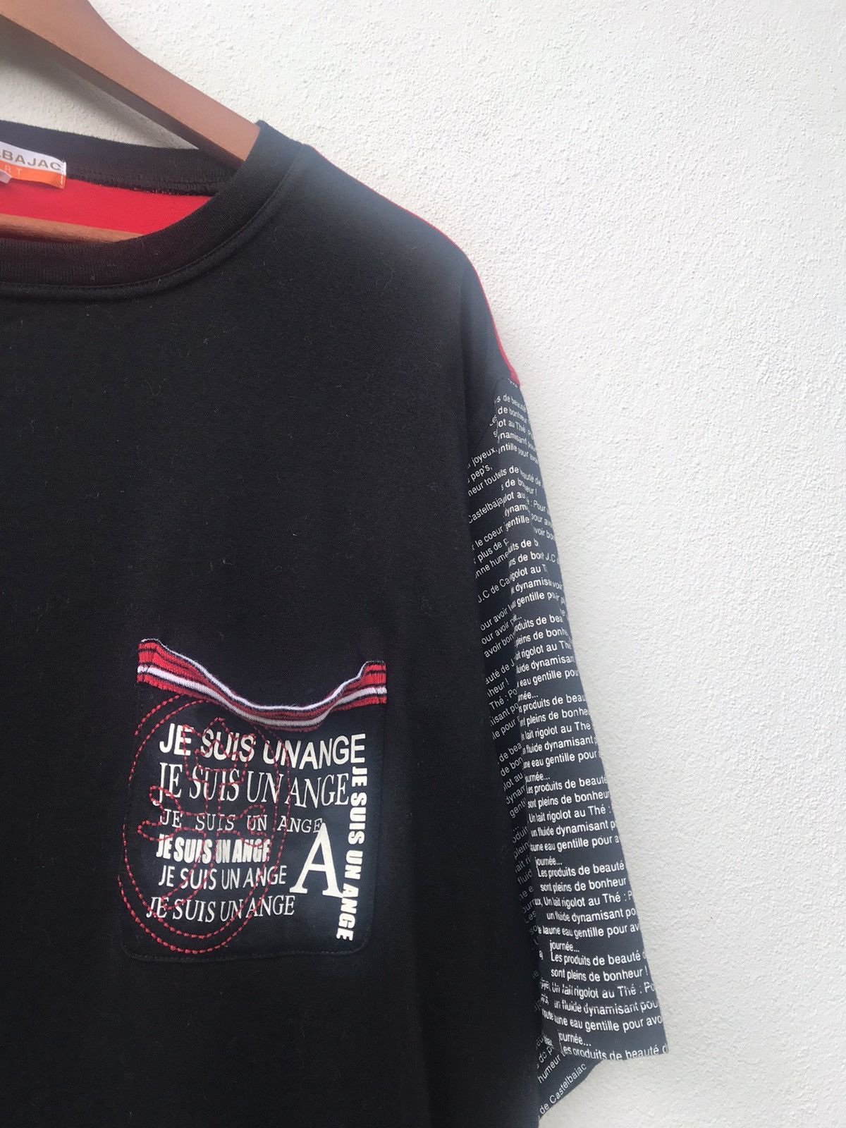 Jean Charles De Castelbajac Castelbajac Je Suis Un Ange Shirt Size US L / EU 52-54 / 3 - 4 Thumbnail