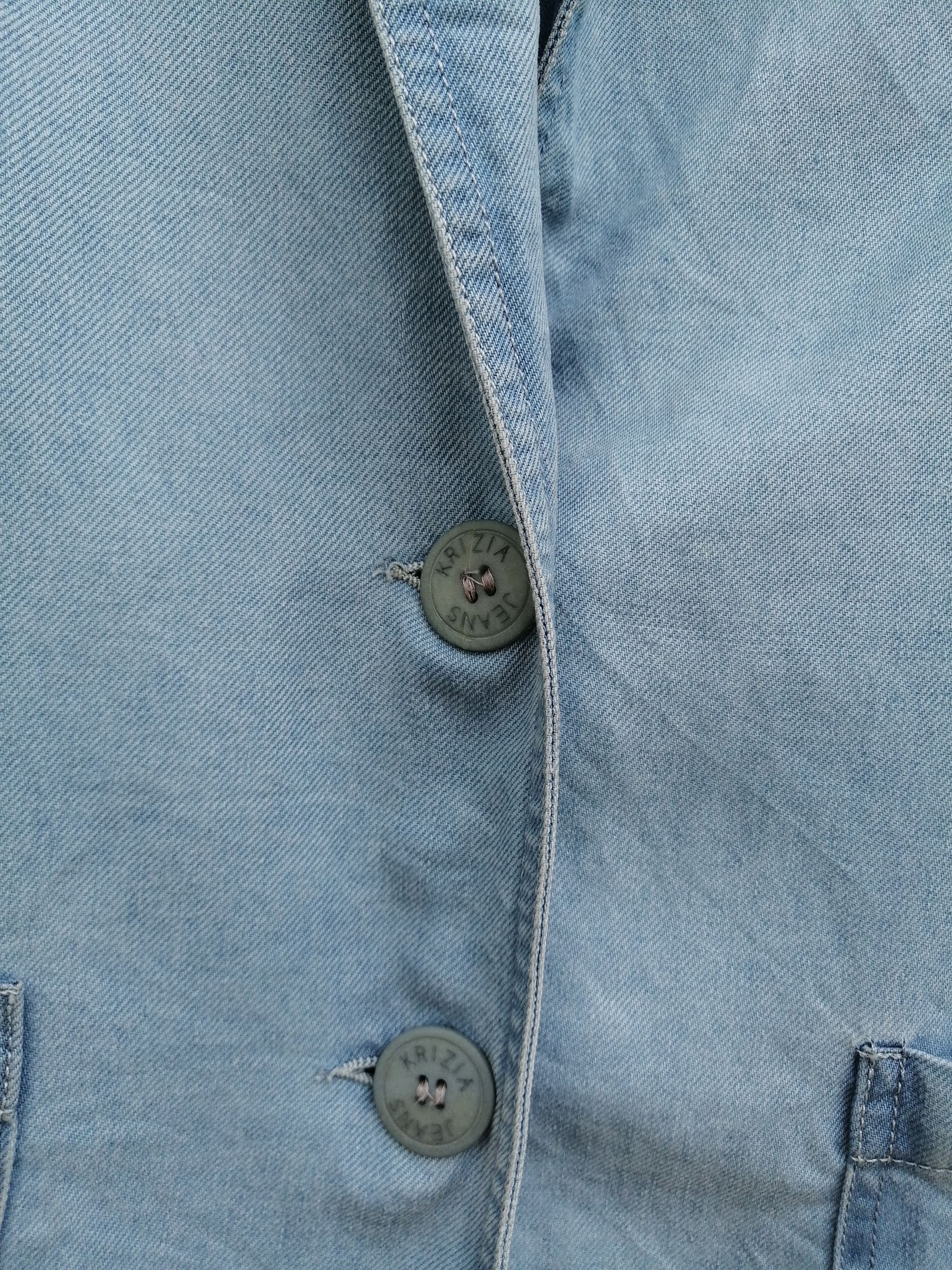 Krizia Uomo Krizia Jacket / Blazer Jeans Size US M / EU 48-50 / 2 - 3 Thumbnail