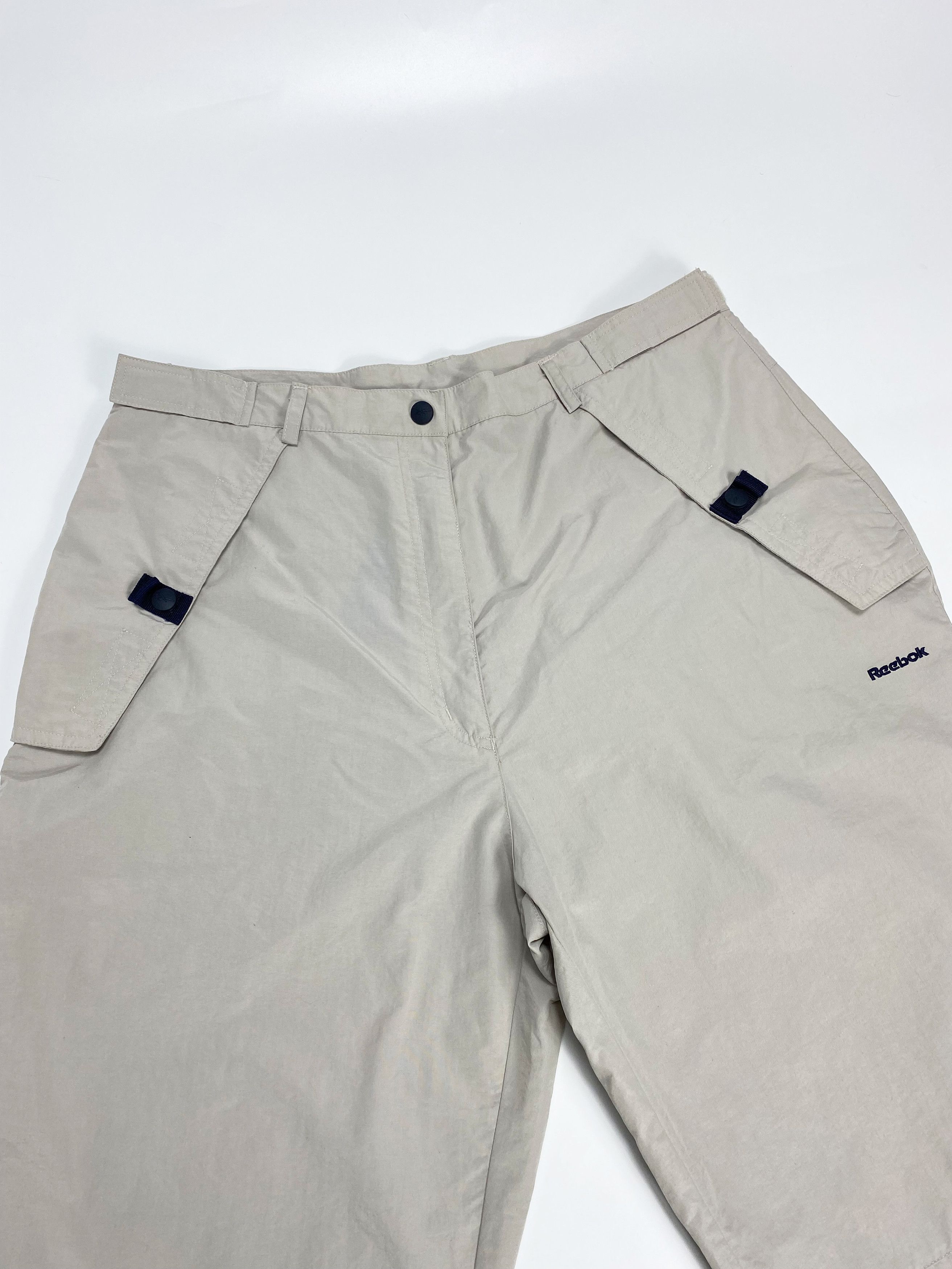 Reebok × Vintage Reebok 00s Vintage Deadstock Nylon Relaxed Pants Size US 34 / EU 50 - 3 Thumbnail