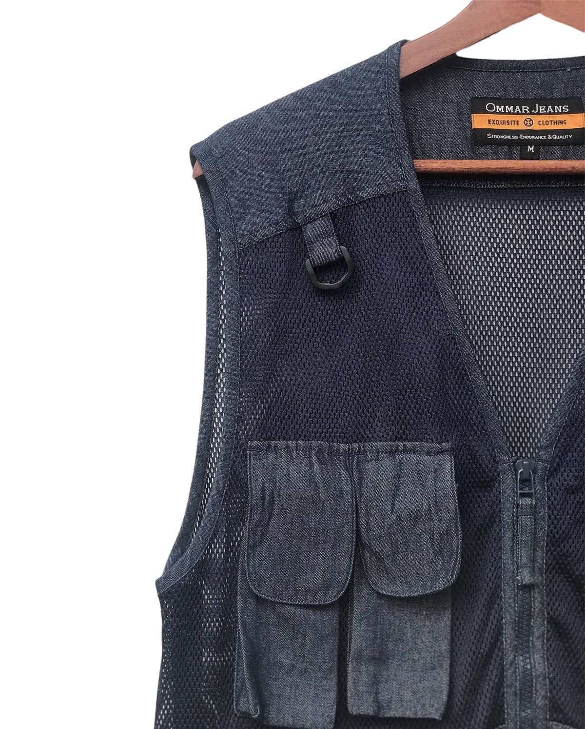 Japanese Brand Ommar Jeans Denim Vest Size US S / EU 44-46 / 1 - 3 Thumbnail