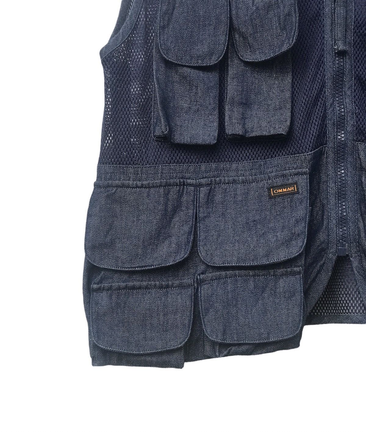 Japanese Brand Ommar Jeans Denim Vest Size US S / EU 44-46 / 1 - 6 Thumbnail