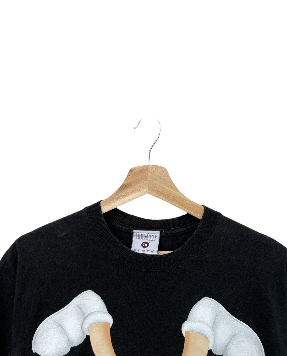 Cartoon Network × Vintage M&Ms Yellow Upside Down Mirror Tee Shirt Size US S / EU 44-46 / 1 - 3 Thumbnail