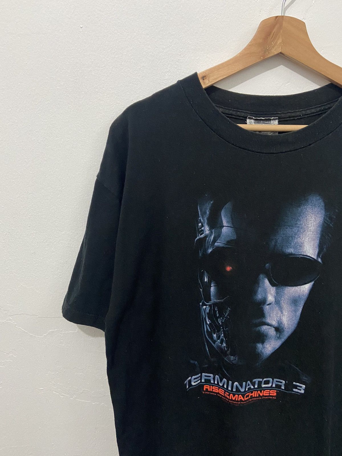 Vintage Vintage Terminator 3 Rise Of The Machines Promo Tee Size US L / EU 52-54 / 3 - 3 Thumbnail