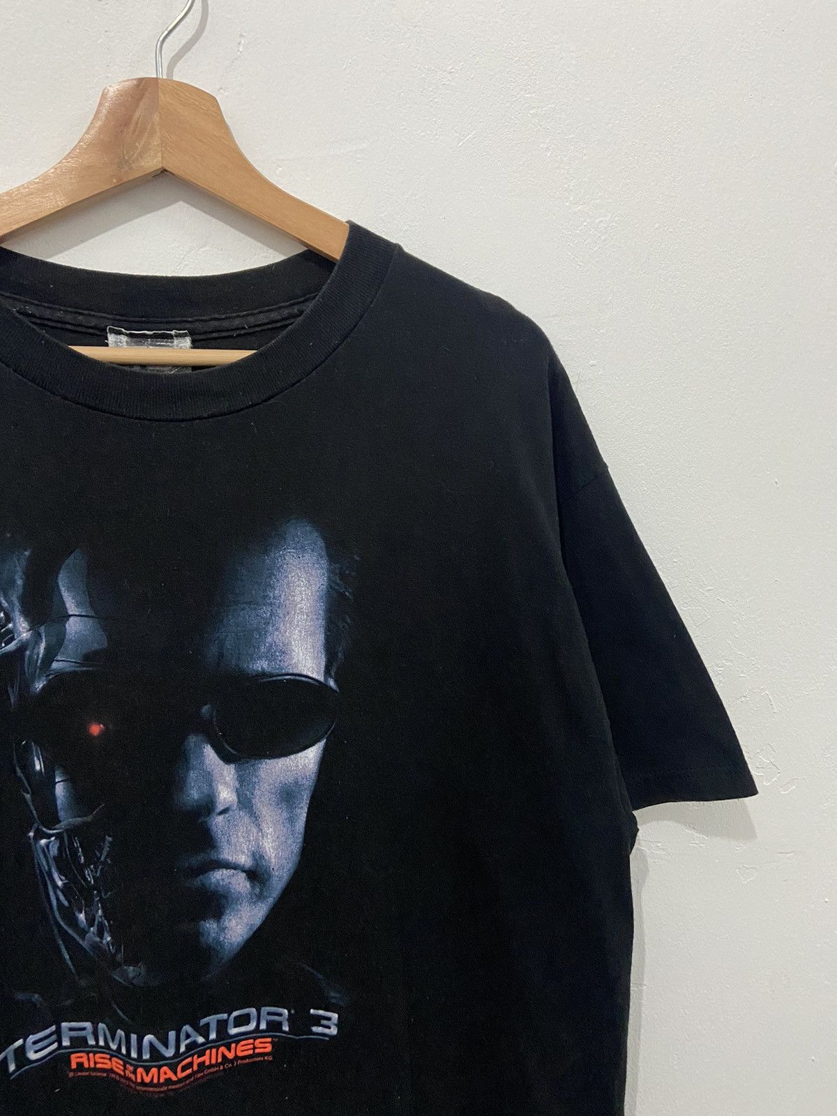 Vintage Vintage Terminator 3 Rise Of The Machines Promo Tee Size US L / EU 52-54 / 3 - 2 Thumbnail