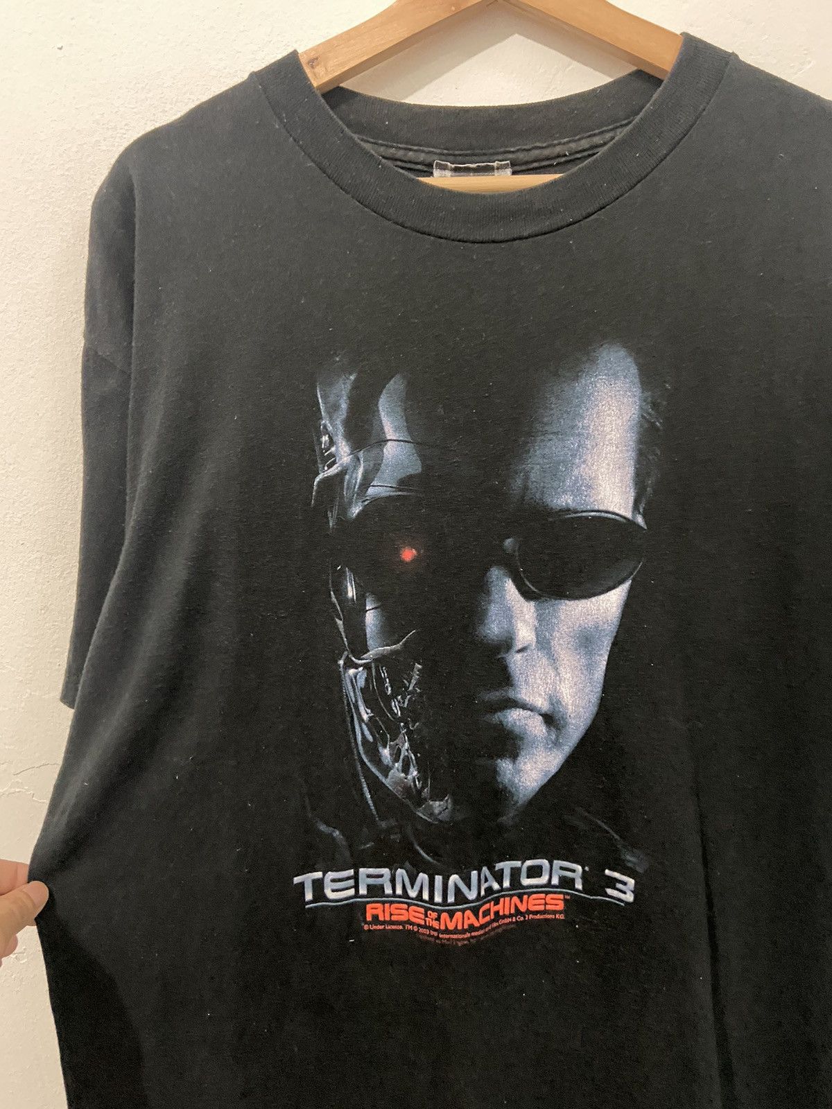Vintage Vintage Terminator 3 Rise Of The Machines Promo Tee Size US L / EU 52-54 / 3 - 4 Thumbnail