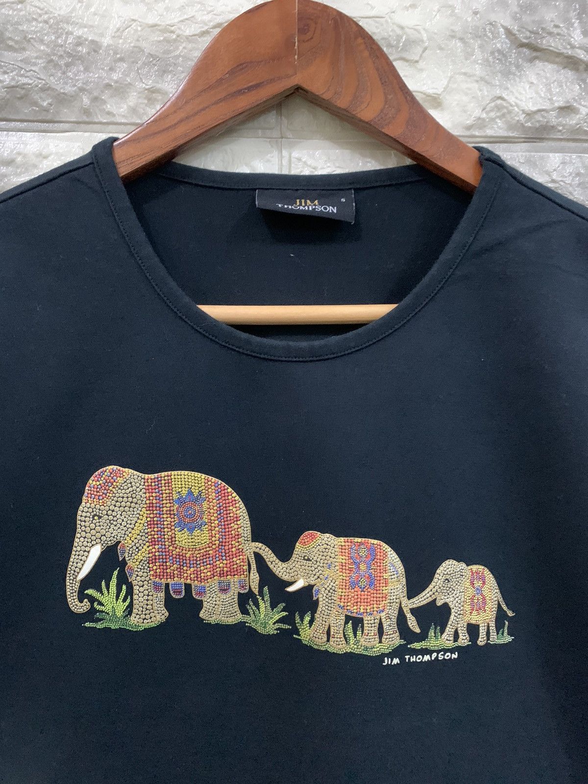 Jim Thompson Jim Thompson Elephant Logo Fit Tee Size S / US 4 / IT 40 - 2 Thumbnail