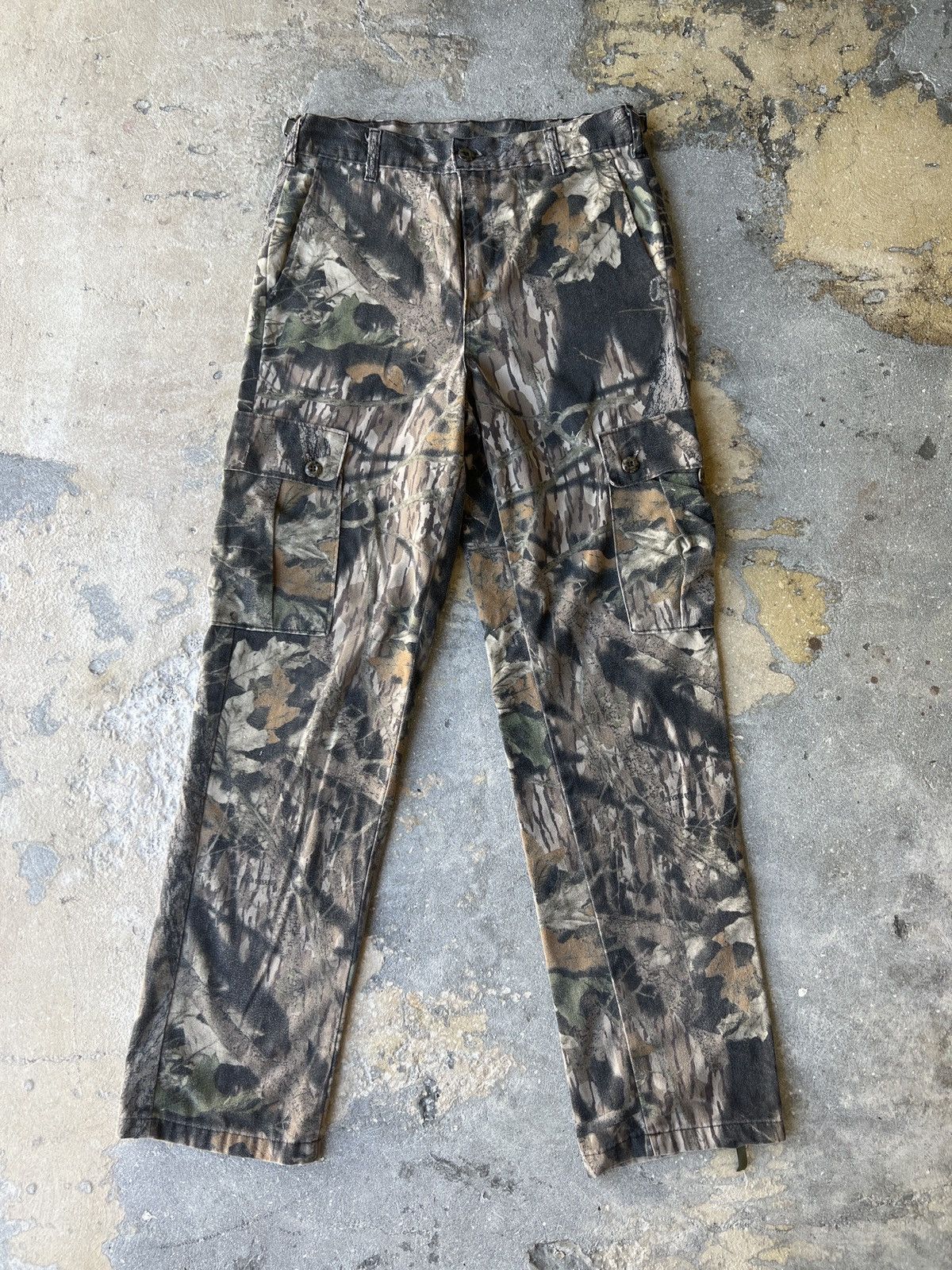 image of Vintage Camo Pants Cargo Pockets, Men's (Size 31)