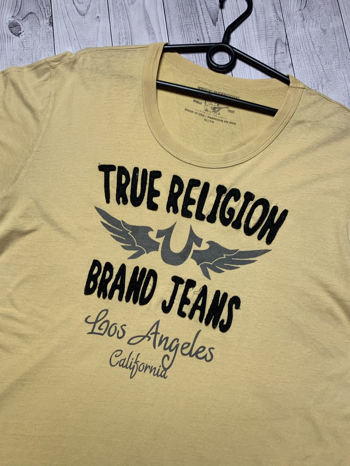 Japanese Brand × True Religion × Vintage Vintage True Religion tee big logo size XL Size US XL / EU 56 / 4 - 2 Thumbnail