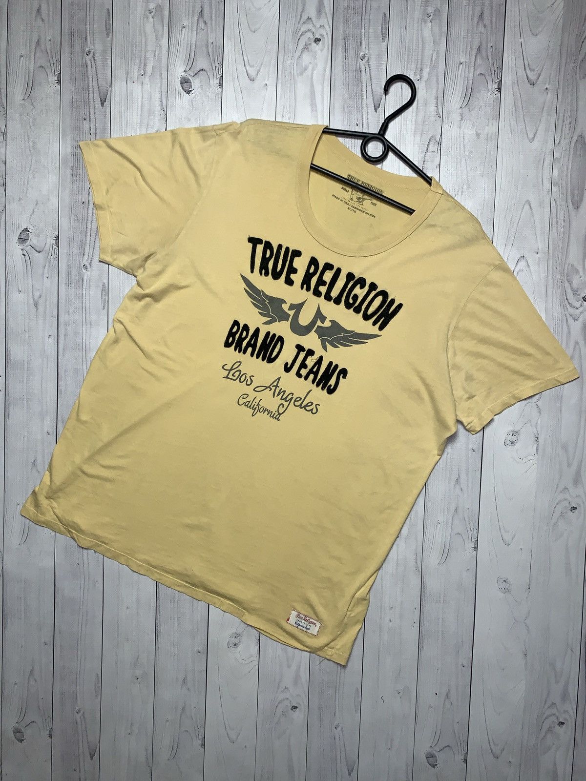 Japanese Brand × True Religion × Vintage Vintage True Religion tee big logo size XL Size US XL / EU 56 / 4 - 1 Thumbnail