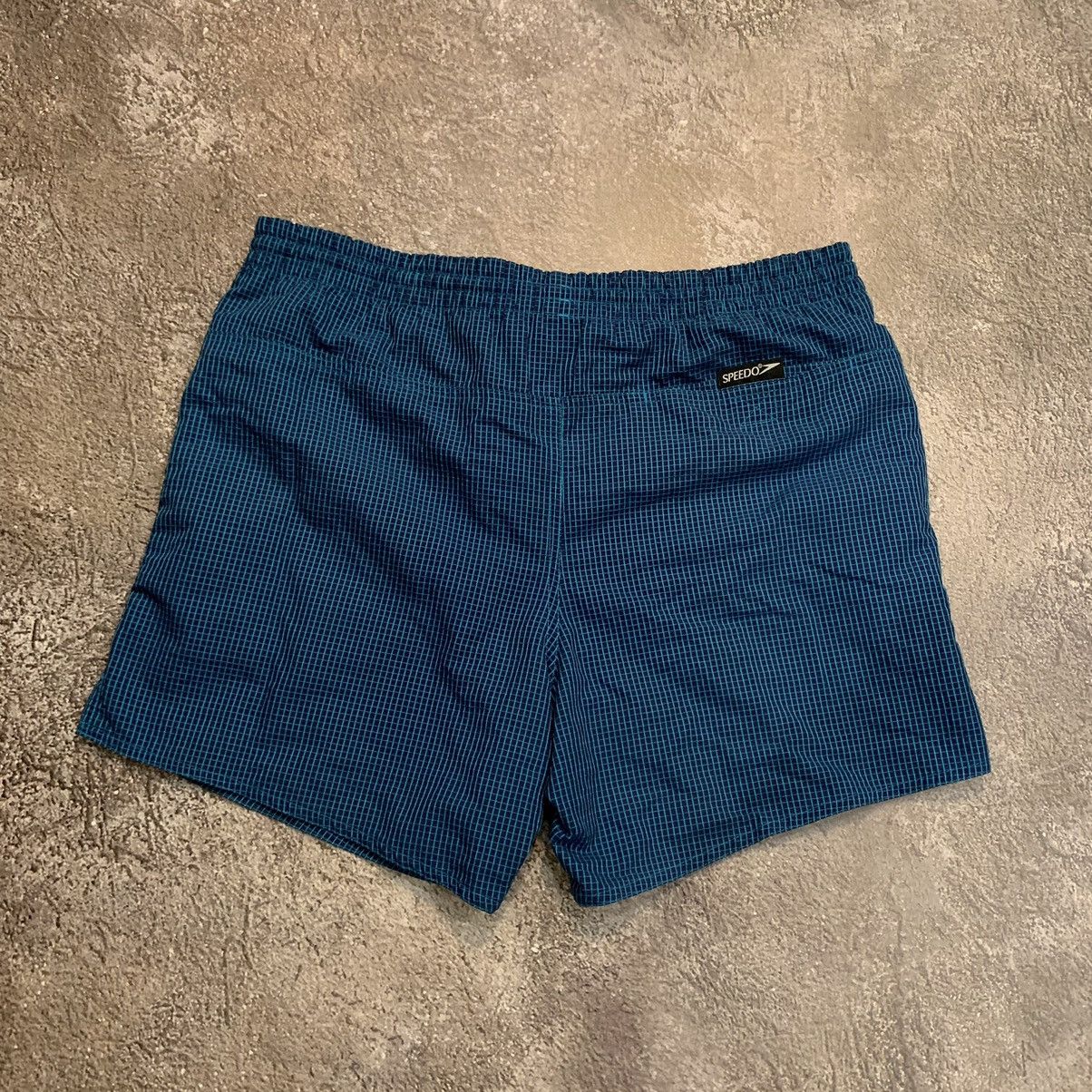 Vintage Vintage Speedo Y2K Swim Shorts Streetwear Casual Navy 30 Size US 30 / EU 46 - 6 Thumbnail