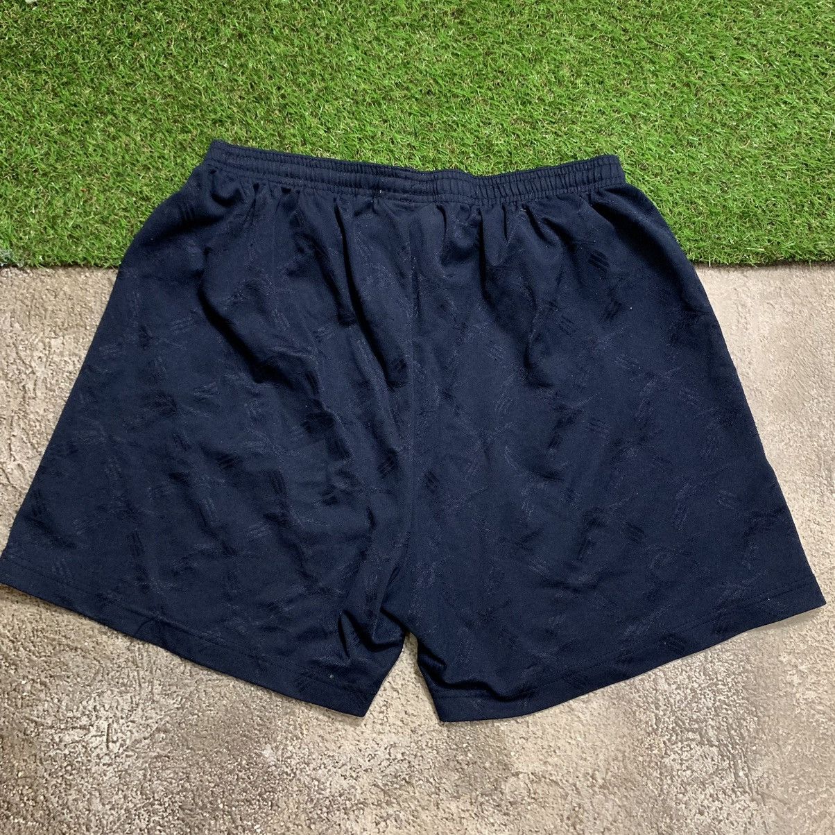 Vintage Vintage Reebok Y2K Baggy Shorts Streetwear Skate Navy 34 Size US 34 / EU 50 - 6 Thumbnail