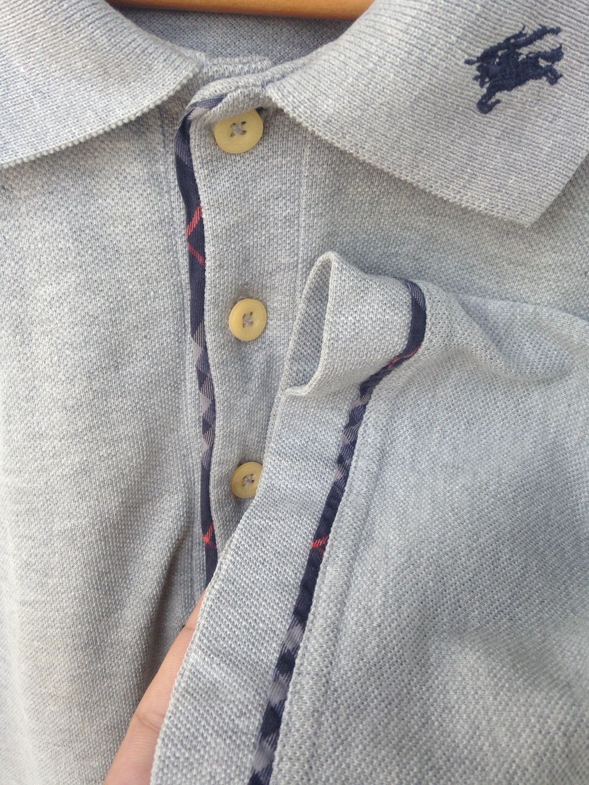 Burberry × Vintage Vintage Burberry Tshirt Size US L / EU 52-54 / 3 - 3 Thumbnail