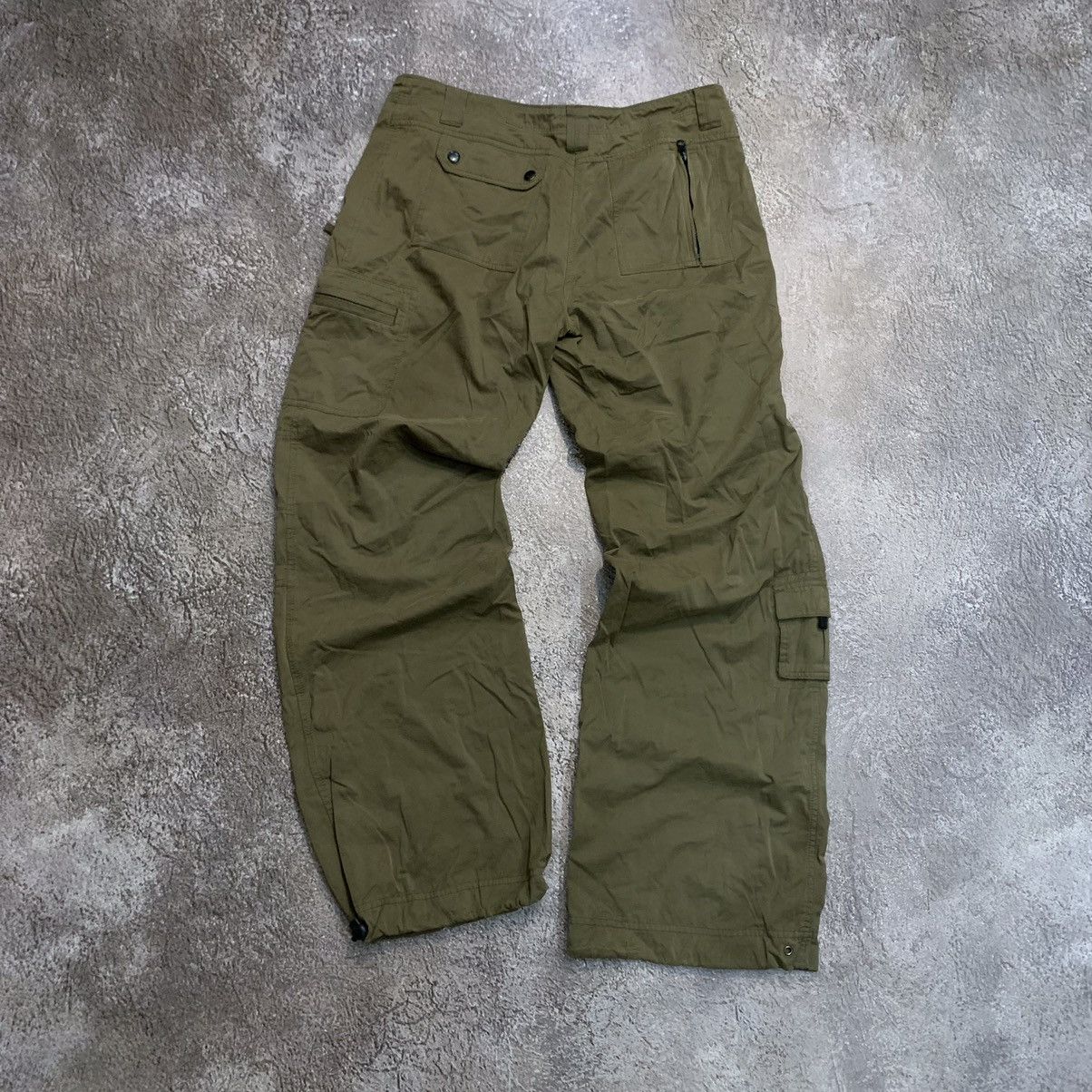 Vintage Vintage 90s Baggy Cargo Pants Distressed Streetwear Y2K 30 Size 30" / US 8 / IT 44 - 7 Thumbnail