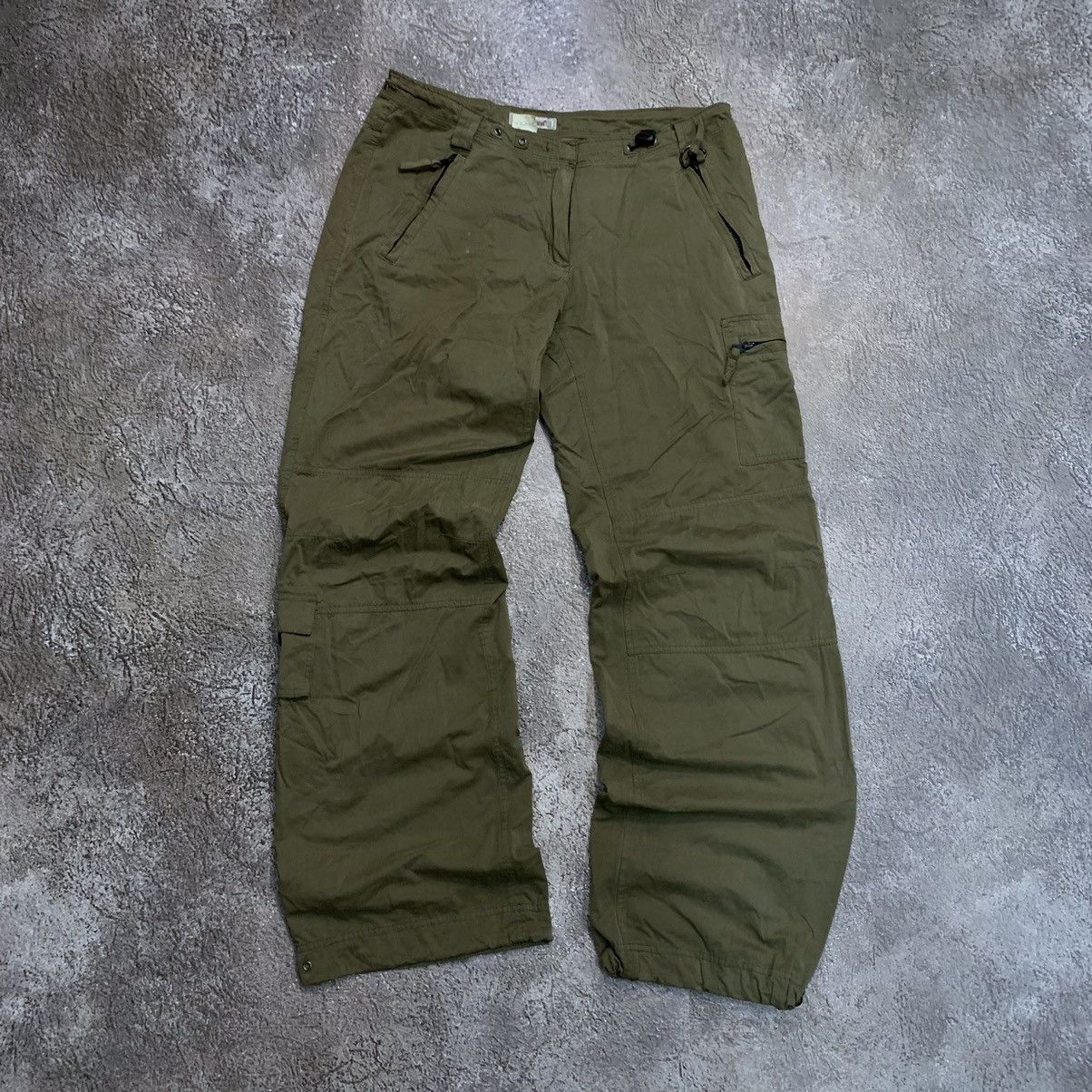 Vintage Vintage 90s Baggy Cargo Pants Distressed Streetwear Y2K 30 Size 30" / US 8 / IT 44 - 1 Thumbnail