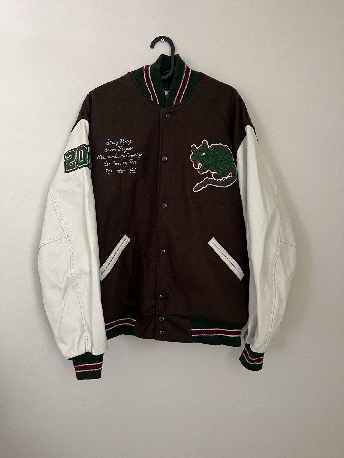 Stray Rats Stray rats varsity jacket | Grailed