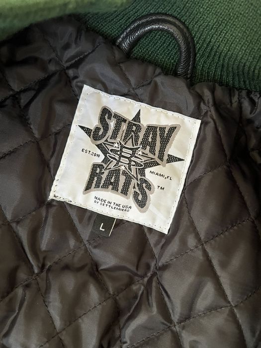 Stray Rats Stray rats varsity jacket | Grailed