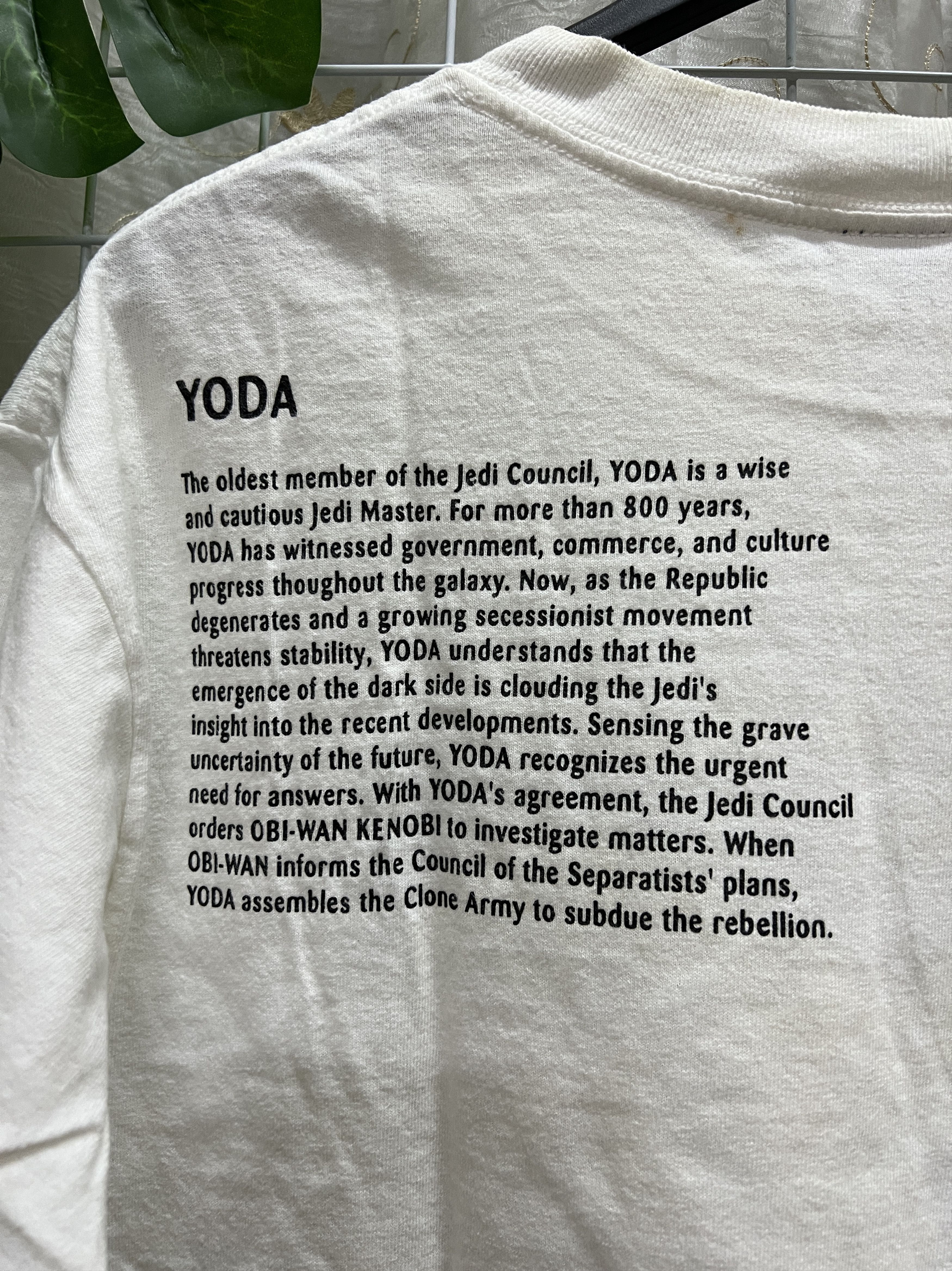 Vintage Master Yoda Jedi Star Wars Tee