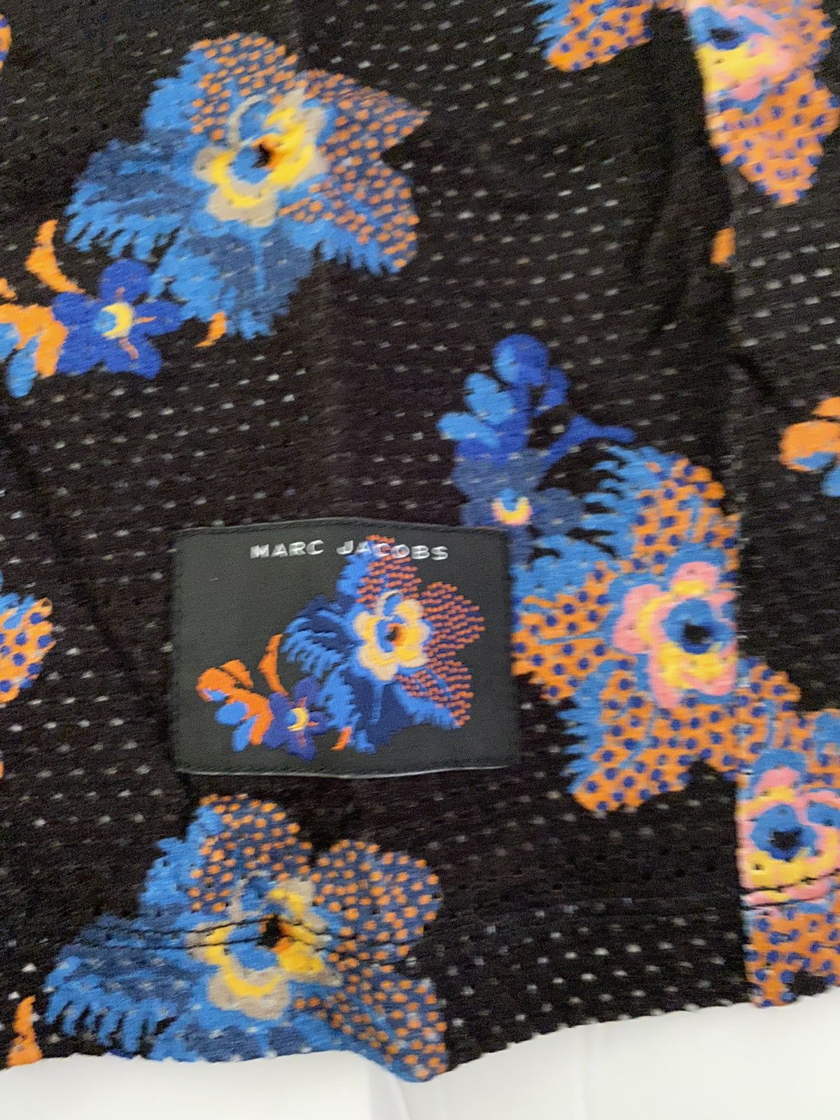 Marc Jacobs Marc Jacobs COLLECTION Floral Mesh Polo Cotton Size US L / EU 52-54 / 3 - 2 Thumbnail