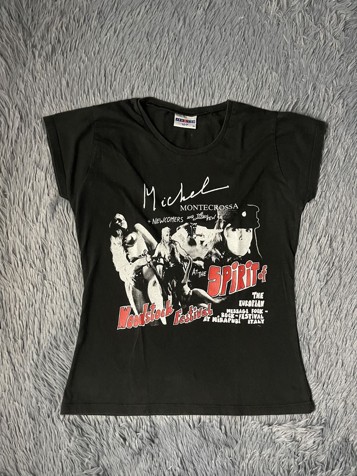 Band Tees × Vintage Spirit of Woodstock Erotic print vintage 00s t-shirt Size M / US 6-8 / IT 42-44 - 5 Thumbnail