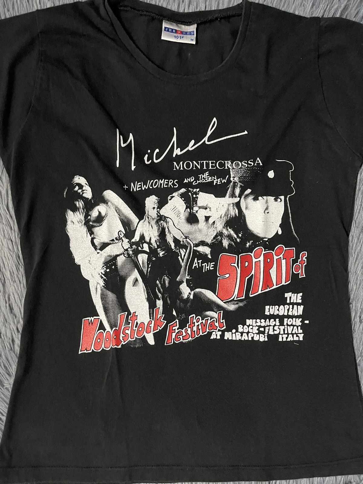 Band Tees × Vintage Spirit of Woodstock Erotic print vintage 00s t-shirt Size M / US 6-8 / IT 42-44 - 6 Thumbnail