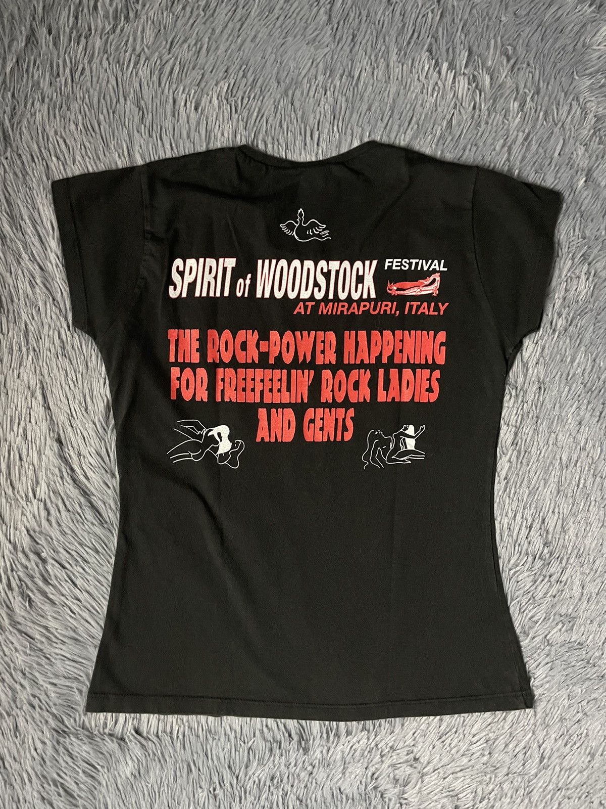 Band Tees × Vintage Spirit of Woodstock Erotic print vintage 00s t-shirt Size M / US 6-8 / IT 42-44 - 1 Thumbnail