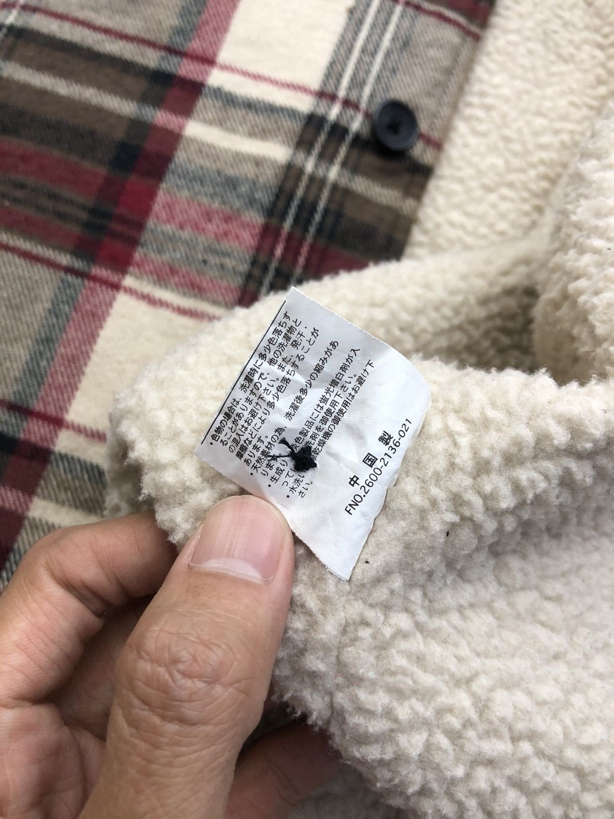 Flannel × Japanese Brand Smith's American Fleece Linen Checked Flannel Size US XXL / EU 58 / 5 - 14 Thumbnail