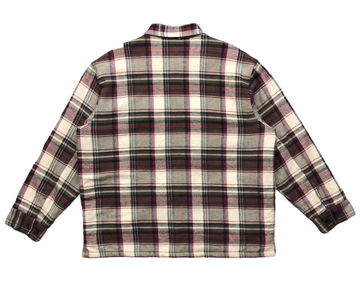 Flannel × Japanese Brand Smith's American Fleece Linen Checked Flannel Size US XXL / EU 58 / 5 - 2 Thumbnail