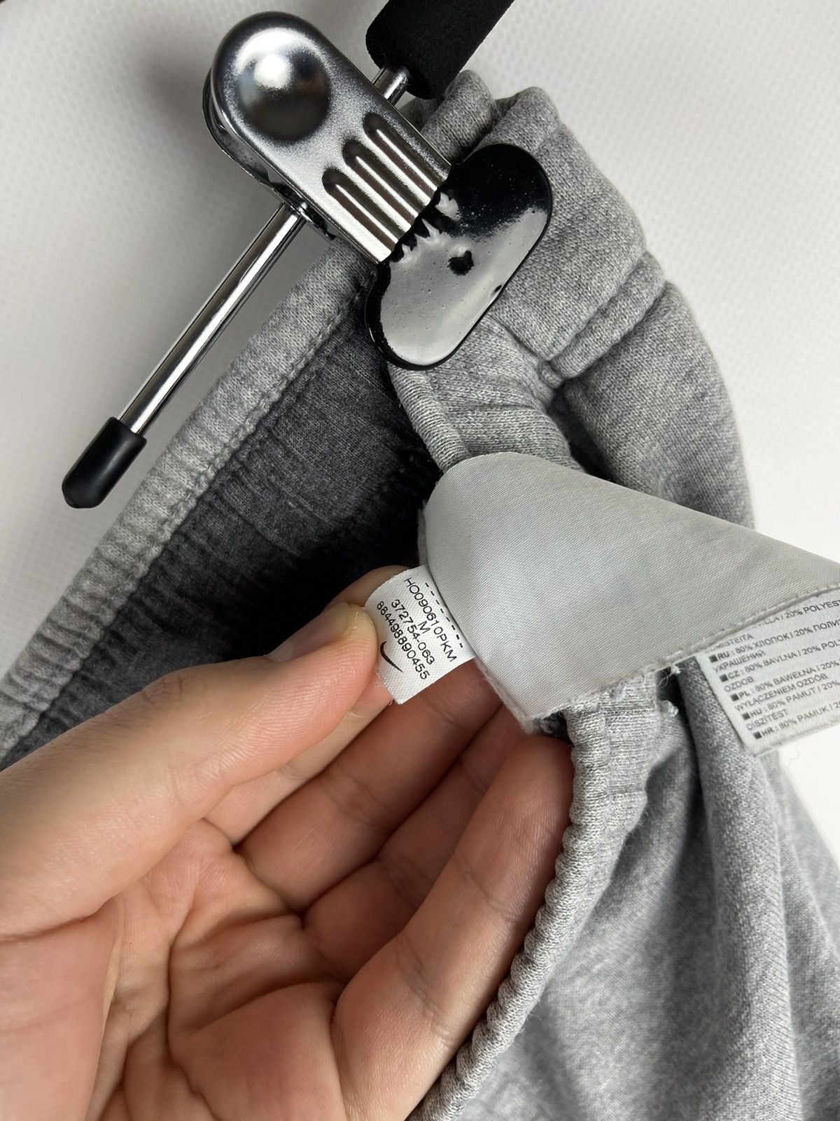 Nike Nike vintage y2k grey sweat track pants swoosh embroidered Size US 32 / EU 48 - 9 Thumbnail