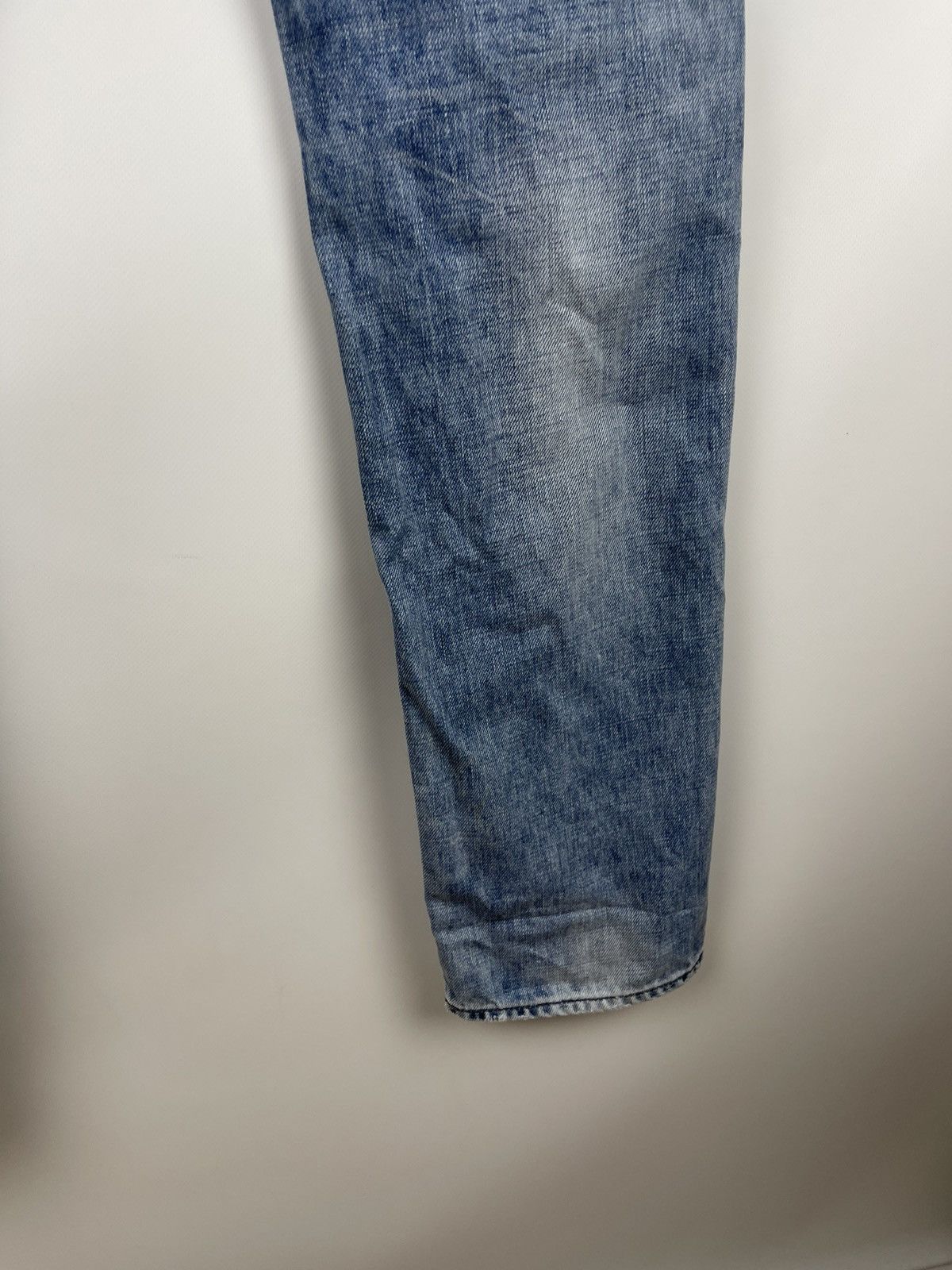 Japanese Brand Japan Rags vintage blue light distressed denim jeans pants Size US 32 / EU 48 - 15 Thumbnail