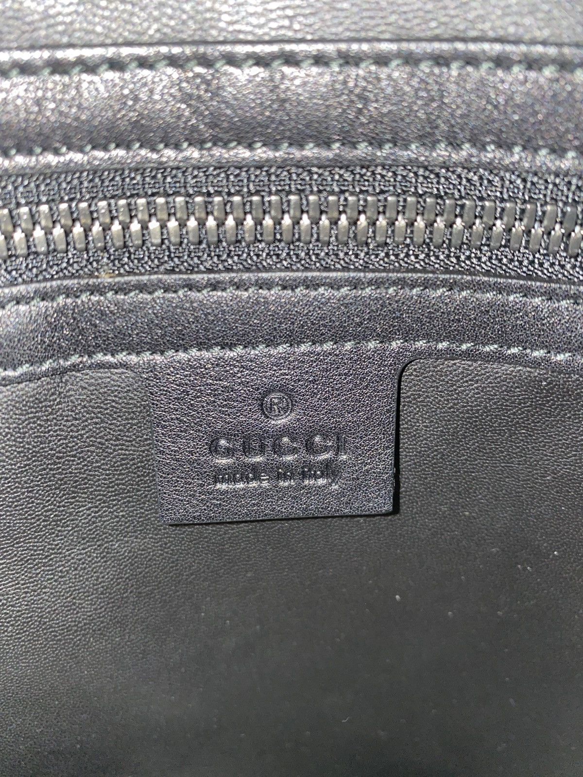 Gucci Gucci Crocodile Weekender Bag — Grey Crocodile | Brand New Size ONE SIZE - 12 Thumbnail