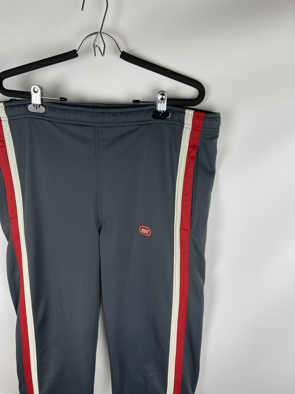Nike Nike vintage y2k grey with striped track pants Size US 34 / EU 50 - 4 Thumbnail