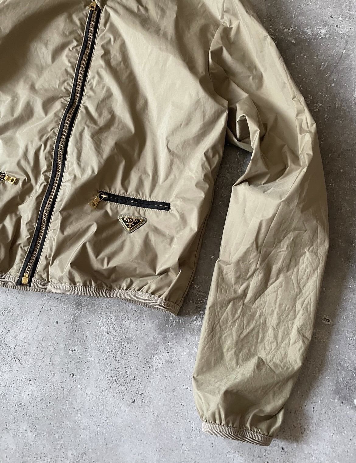 Prada × Vintage Prada beige jacket Size XS / US 0-2 / IT 36-38 - 2 Thumbnail