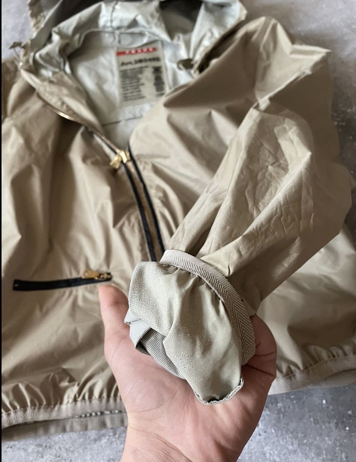 Prada × Vintage Prada beige jacket Size XS / US 0-2 / IT 36-38 - 6 Thumbnail