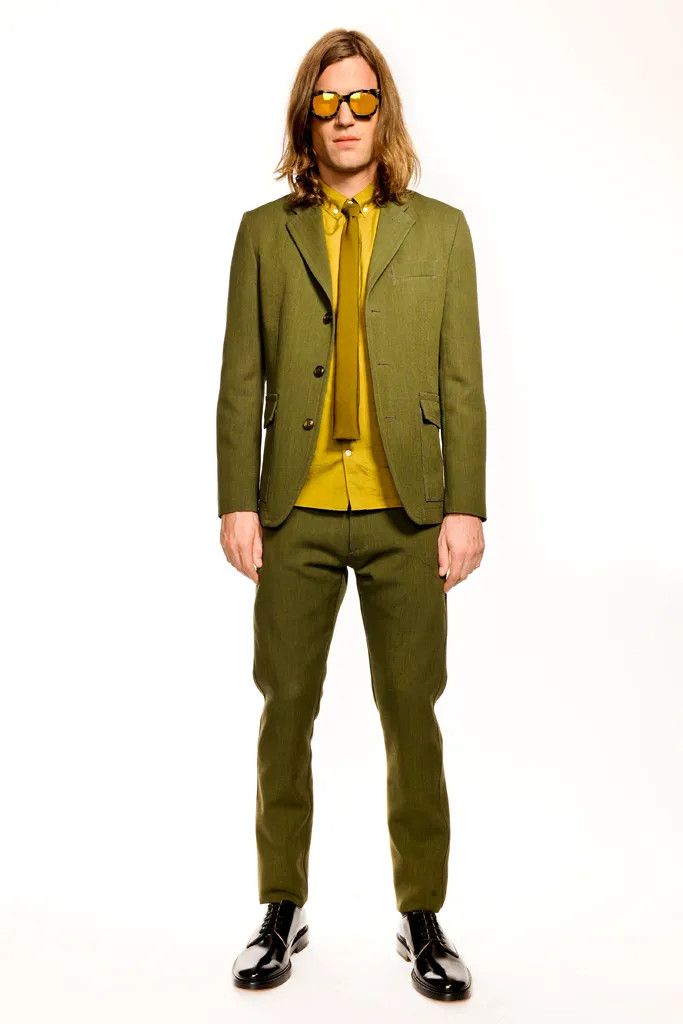 Marc Jacobs Marc Jacobs COLLECTION Army wool/mohair NWT Size US 36 / EU 52 - 1 Thumbnail