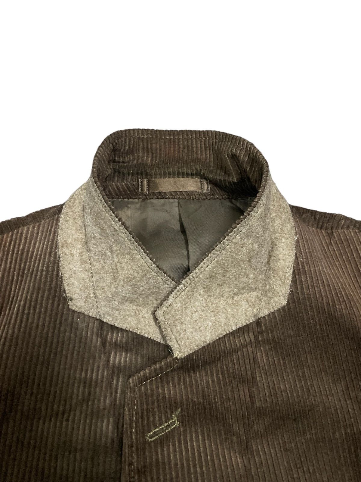 Japanese Brand Japanese Corduroy Streetstyle Double Breast Jacket Size US M / EU 48-50 / 2 - 10 Thumbnail