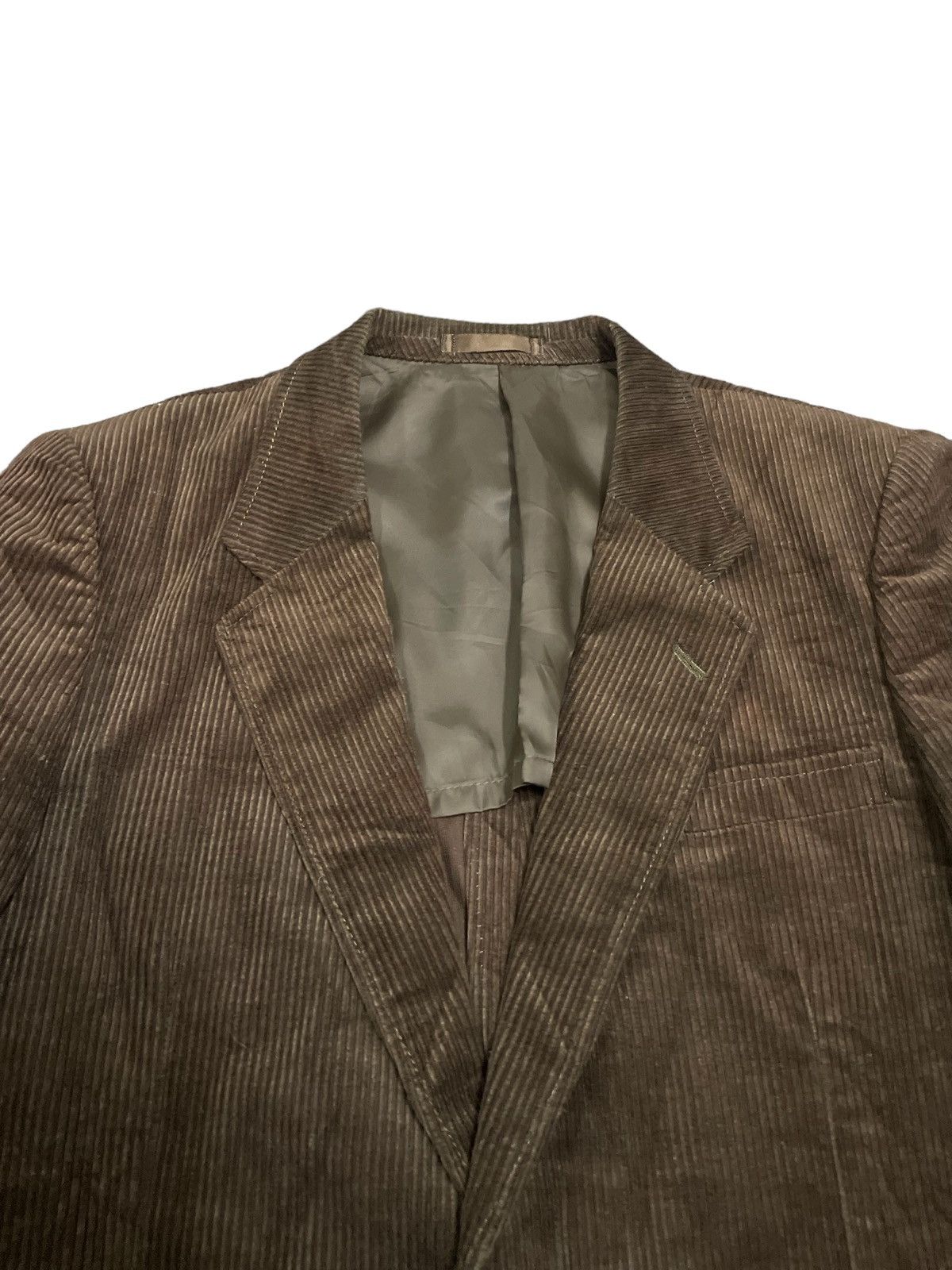 Japanese Brand Japanese Corduroy Streetstyle Double Breast Jacket Size US M / EU 48-50 / 2 - 2 Thumbnail