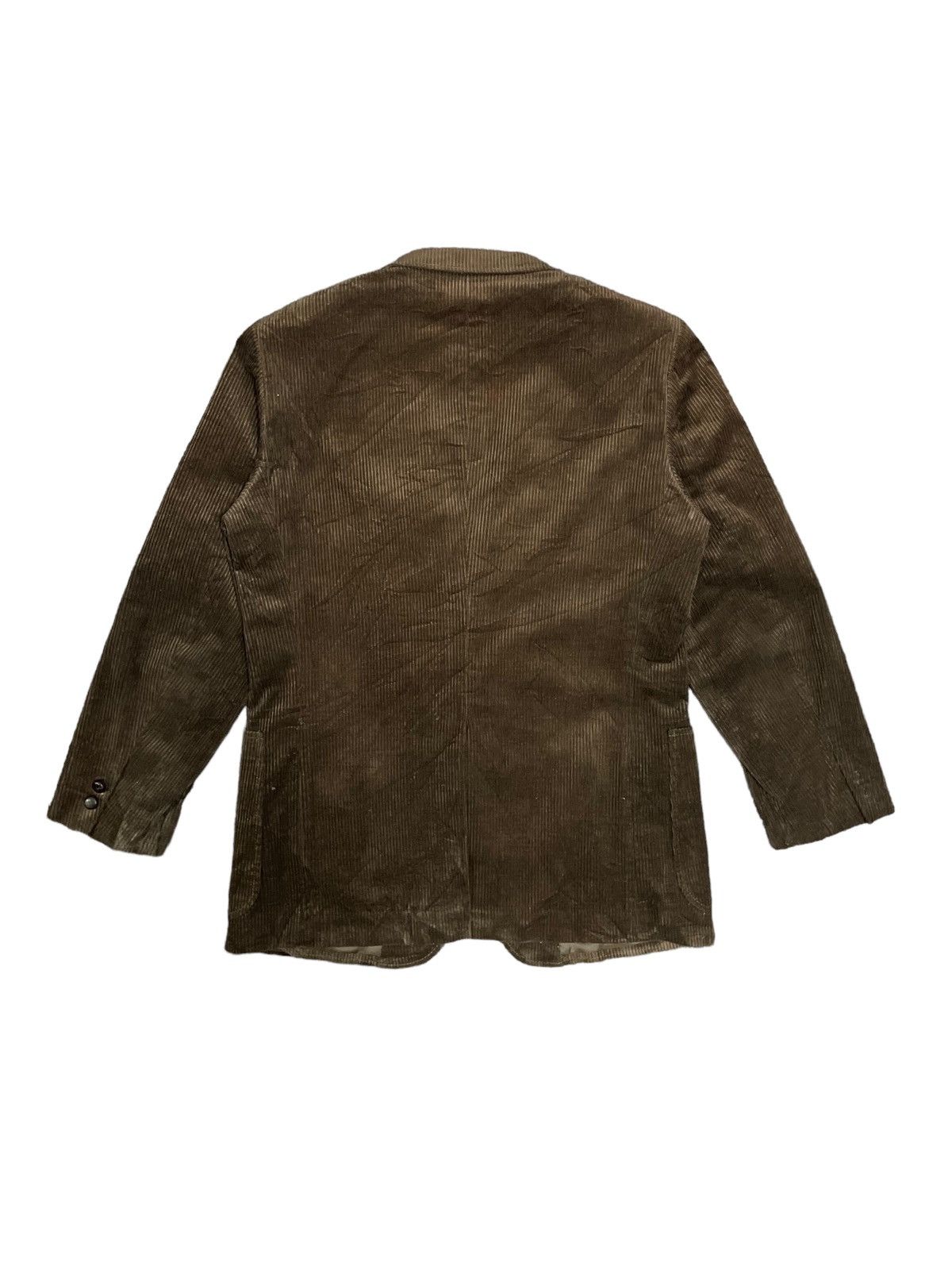 Japanese Brand Japanese Corduroy Streetstyle Double Breast Jacket Size US M / EU 48-50 / 2 - 11 Thumbnail
