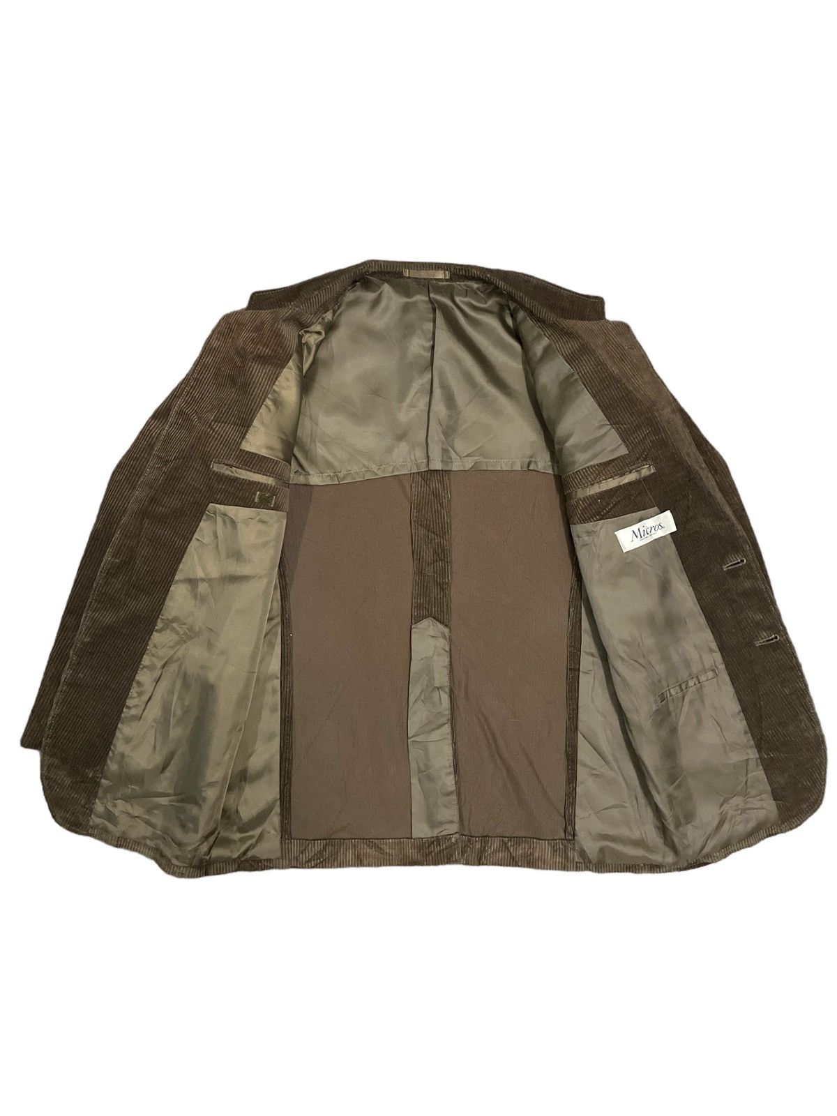 Japanese Brand Japanese Corduroy Streetstyle Double Breast Jacket Size US M / EU 48-50 / 2 - 8 Thumbnail