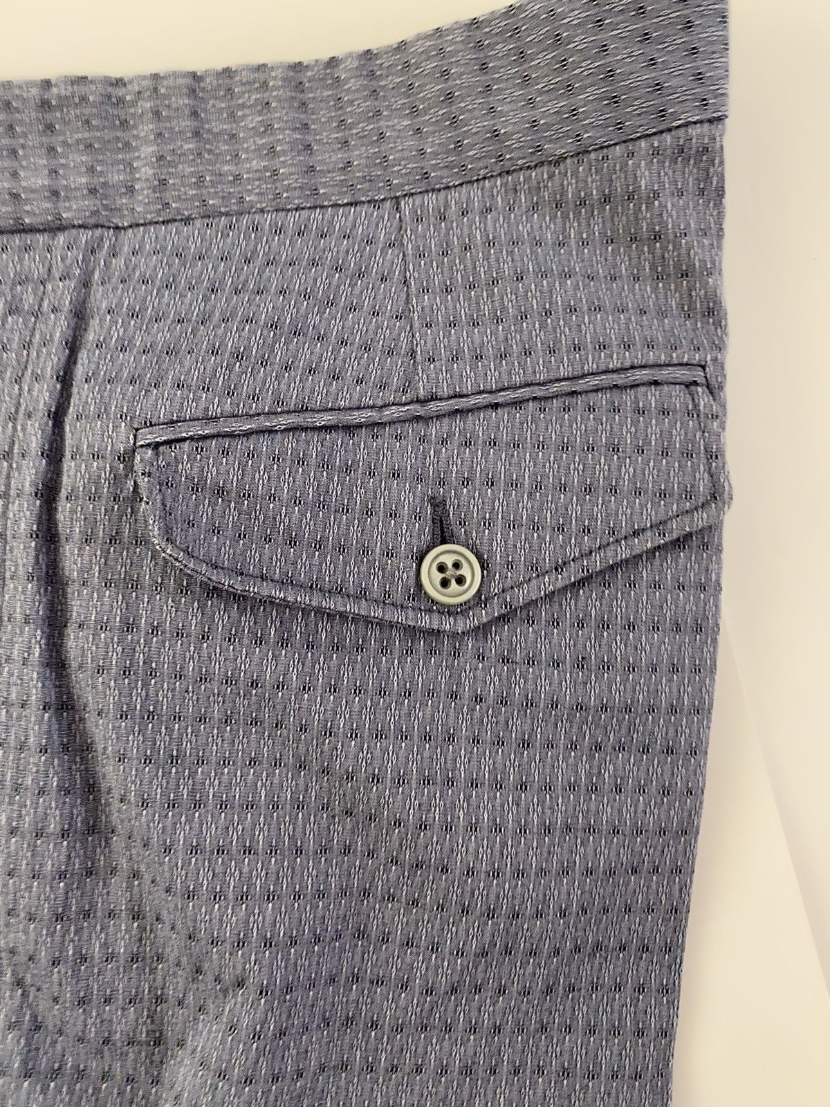 Marc Jacobs Marc Jacobs COLLECTION blue textured pants NWT Size US 36 / EU 52 - 2 Thumbnail