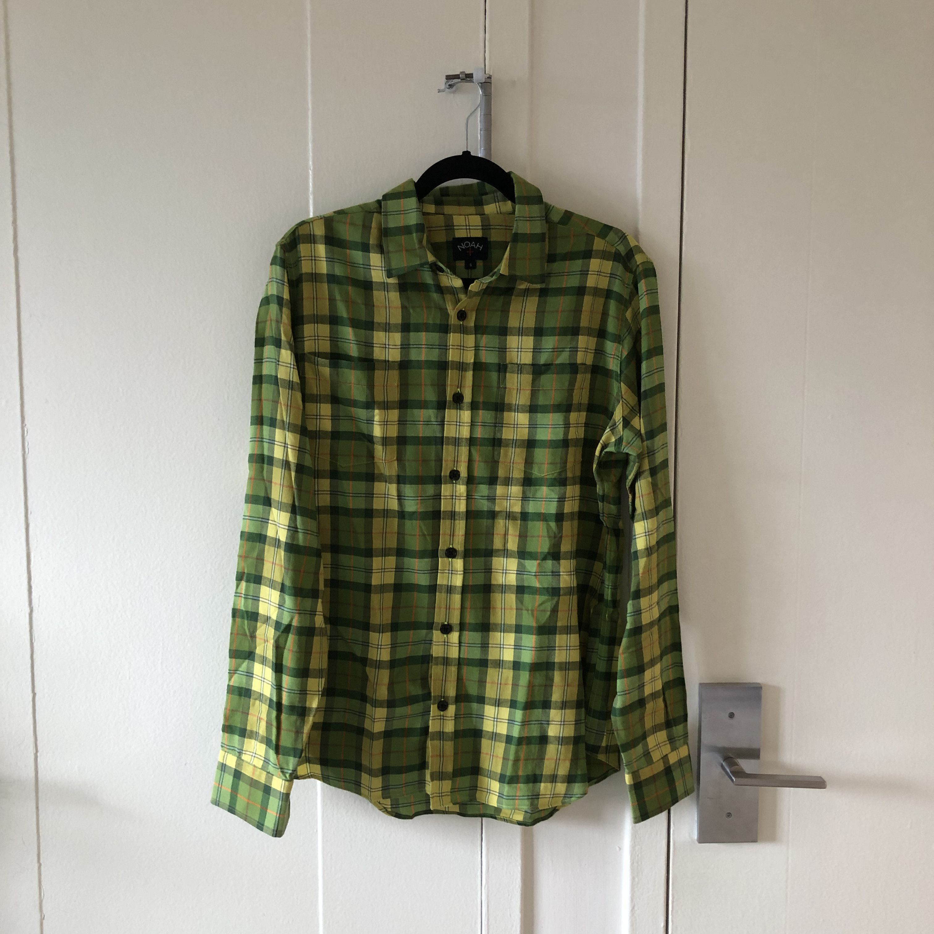 Noah Noah Heavyweight Bright Plaid Flannel | Grailed