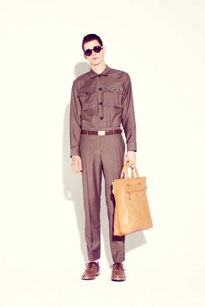 Marc Jacobs Marc Jacobs Collection Mens Leather Bag $1890 Size ONE SIZE - 1 Thumbnail
